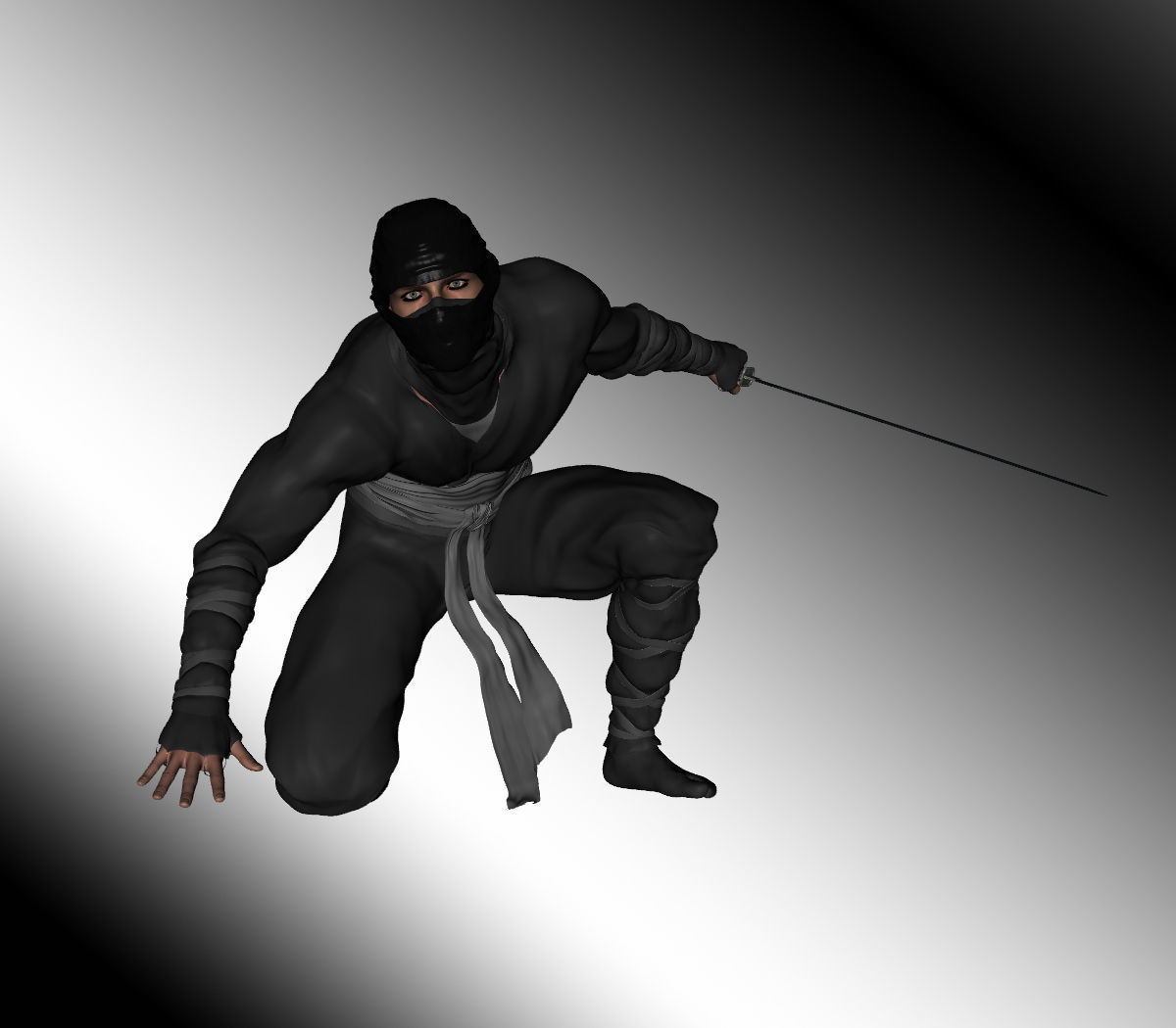 Wallpaper #om3IZ5cBycdYOYFTiW_1114 3D Print Model Shadow Ninja Cgtrader