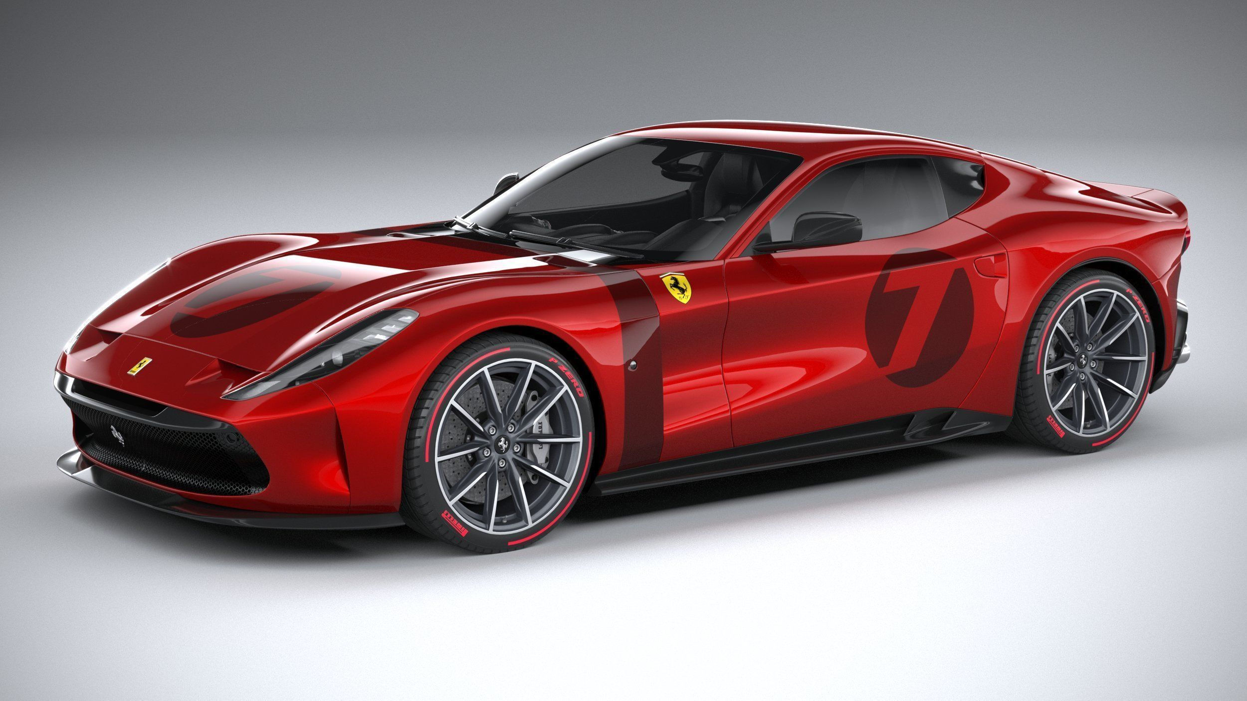 Wallpaper #MX2P844Bnwiau_P65A0e23 Ferrari Omologata 2020 Car 3D Model Cgtrader