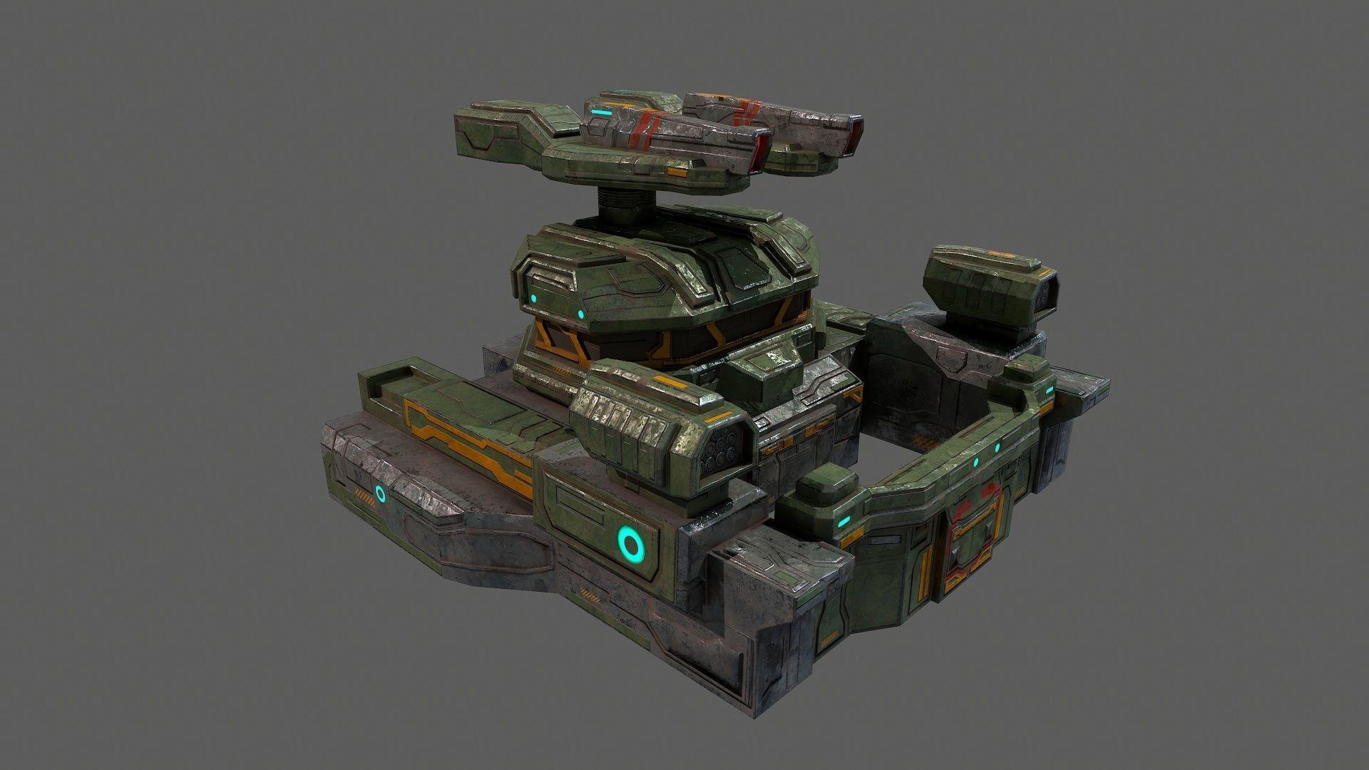 Wallpaper #F2gVHZMBSpphPi3-LCUb355 3D Model Low Poly Sci Fi Defence Bunker Building Environment Asset Vr