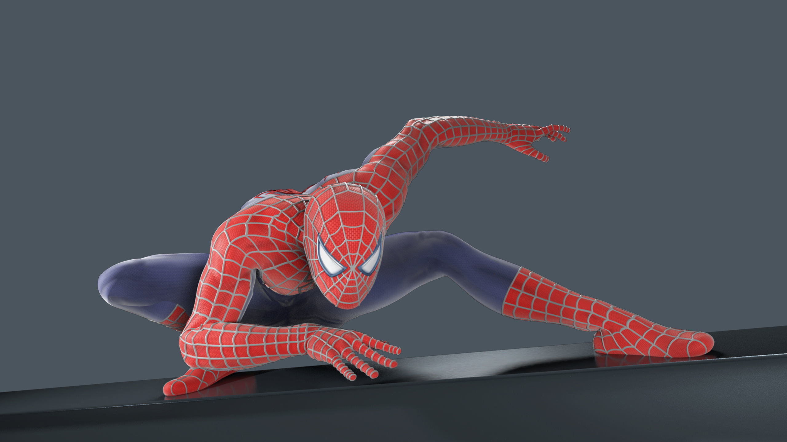 Wallpaper #nWcC_5IBSpphPi3-bKEo401 Spider Man Raimi 3D Model Rigged Cgtrader