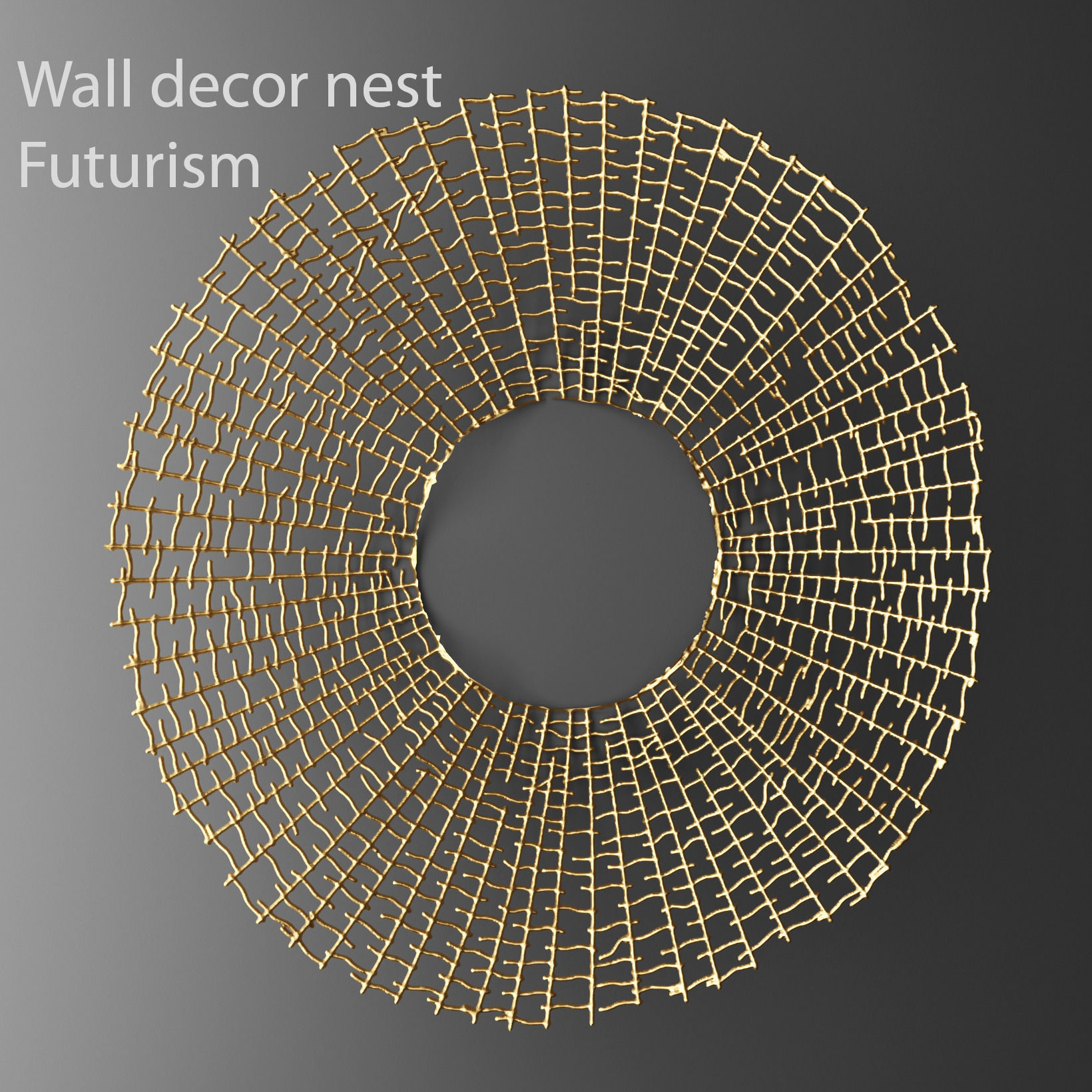 Wallpaper #mxmOHo8BtGB6xQ78Wnkr56 Wall Decor Futuristic Coral Panel 3D 2 3D Model Cgtrader