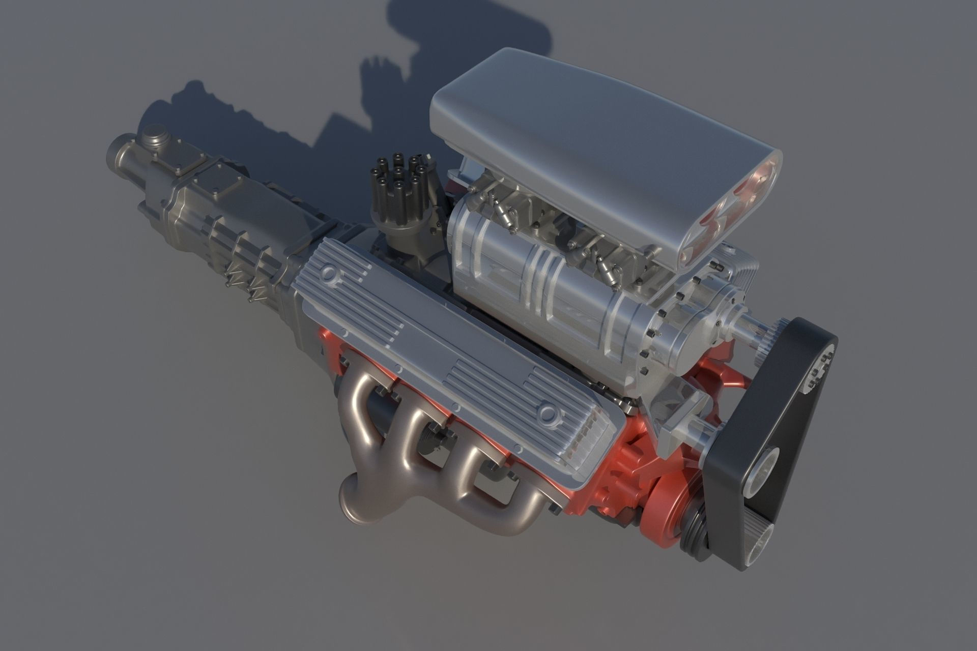 Wallpaper #jJ0MY5cBkAG5jTCHfq4s109 Chevrolet Big Block 454 Supercharger 3D Model 3D Printable Cgtrader