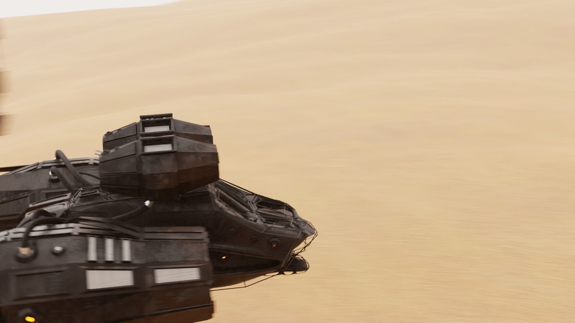 Wallpaper #h2jeIZMBSpphPi3-BDEJ17 Desert Spaceship Sci Fi Vehicle Free 3D Model Cgtrader