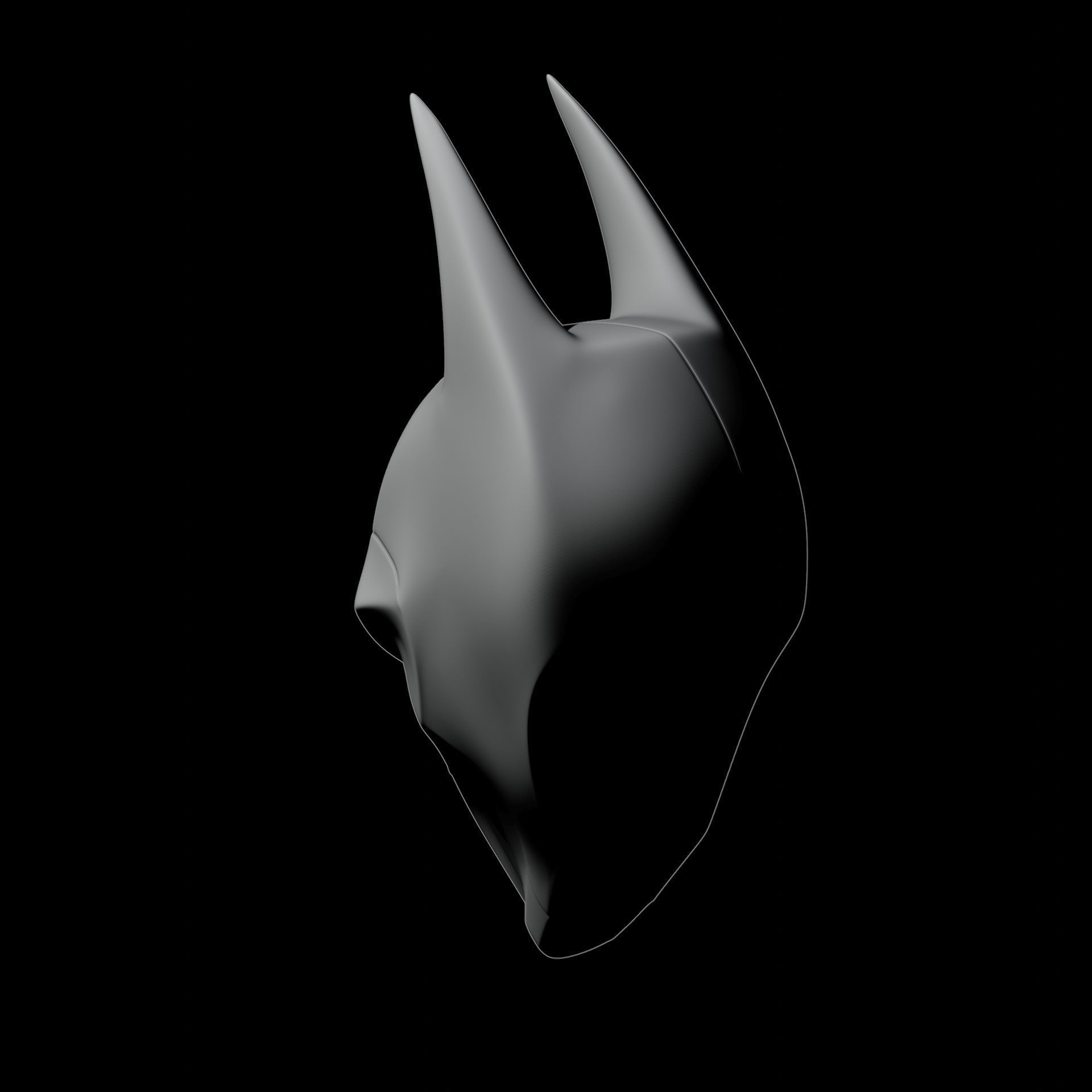 Wallpaper #aWhdFpMBSpphPi3-8gvr136 Iron Man Style Batman Mask Printable Stl 3D Model 3D Printable Cgtrader