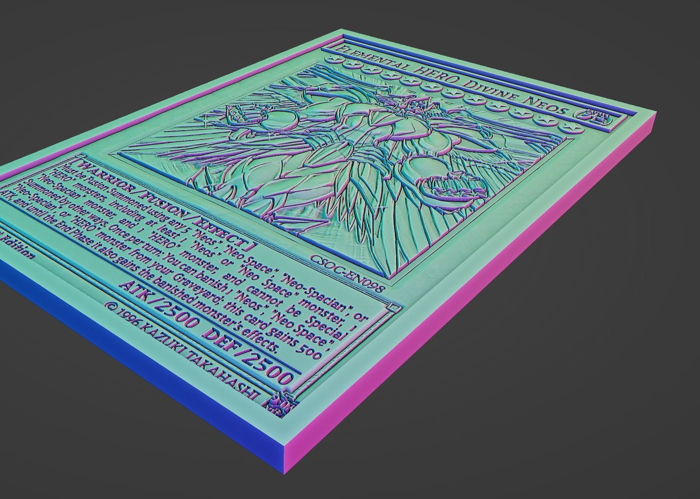 Wallpaper #tWd9EpMBSpphPi3-svuu35 Elemental Hero Divine Neos Yugioh 3D Model 3D Printable Cgtrader