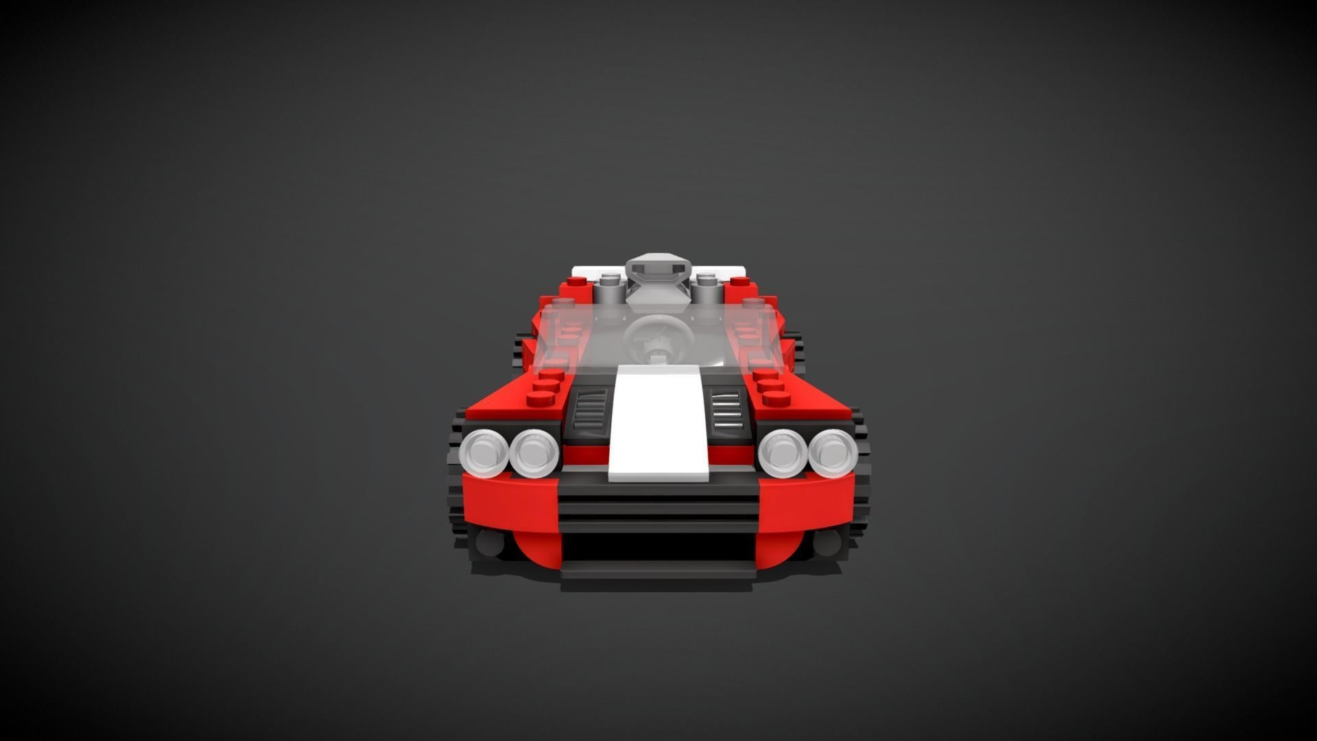 Wallpaper #9hrATpMB1yWOL4qgr322315 Lego Sport Car 3D Model Cgtrader