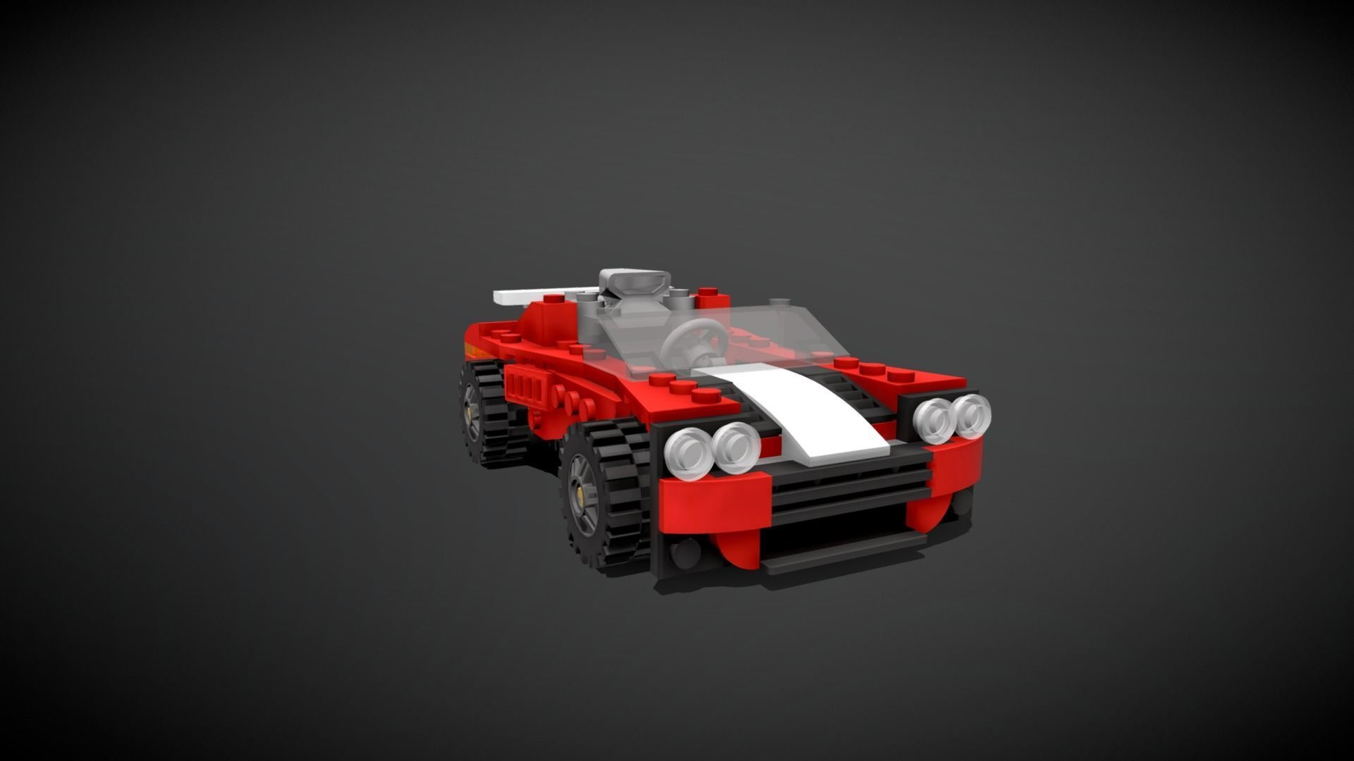 Wallpaper #9hrATpMB1yWOL4qgr322322 Lego Sport Car 3D Model Cgtrader