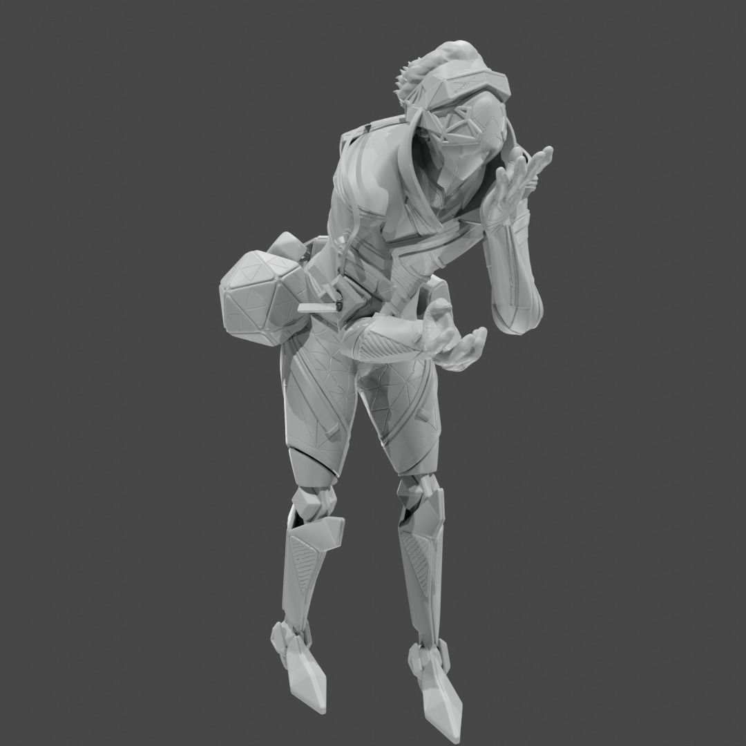 Wallpaper #4jVykpcBk_lpvpalj5QR88 Apex Legends Character 3D Print Obj Stl File Octane 16 3D Model 3D
