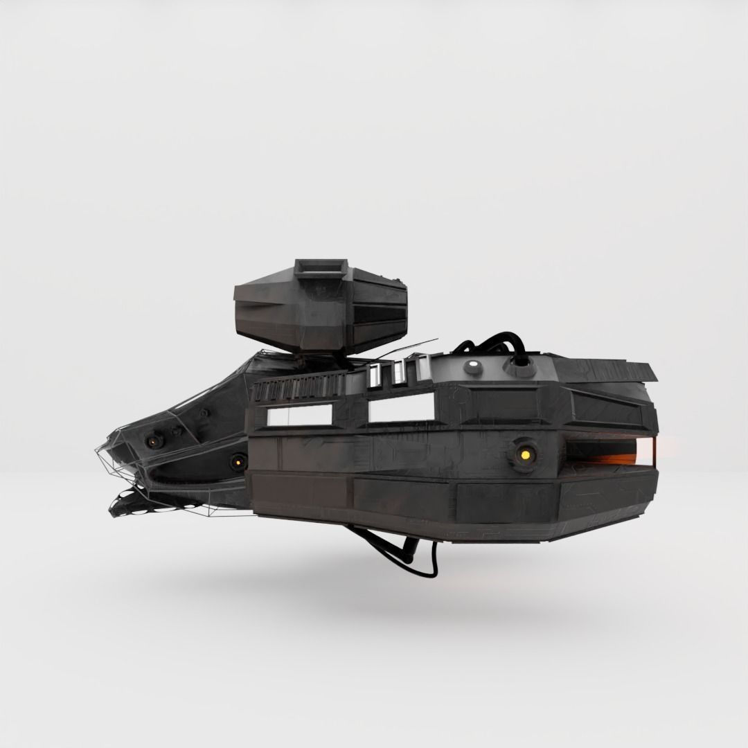 Wallpaper #h2jeIZMBSpphPi3-BDEJ39 Desert Spaceship Sci Fi Vehicle Free 3D Model Cgtrader