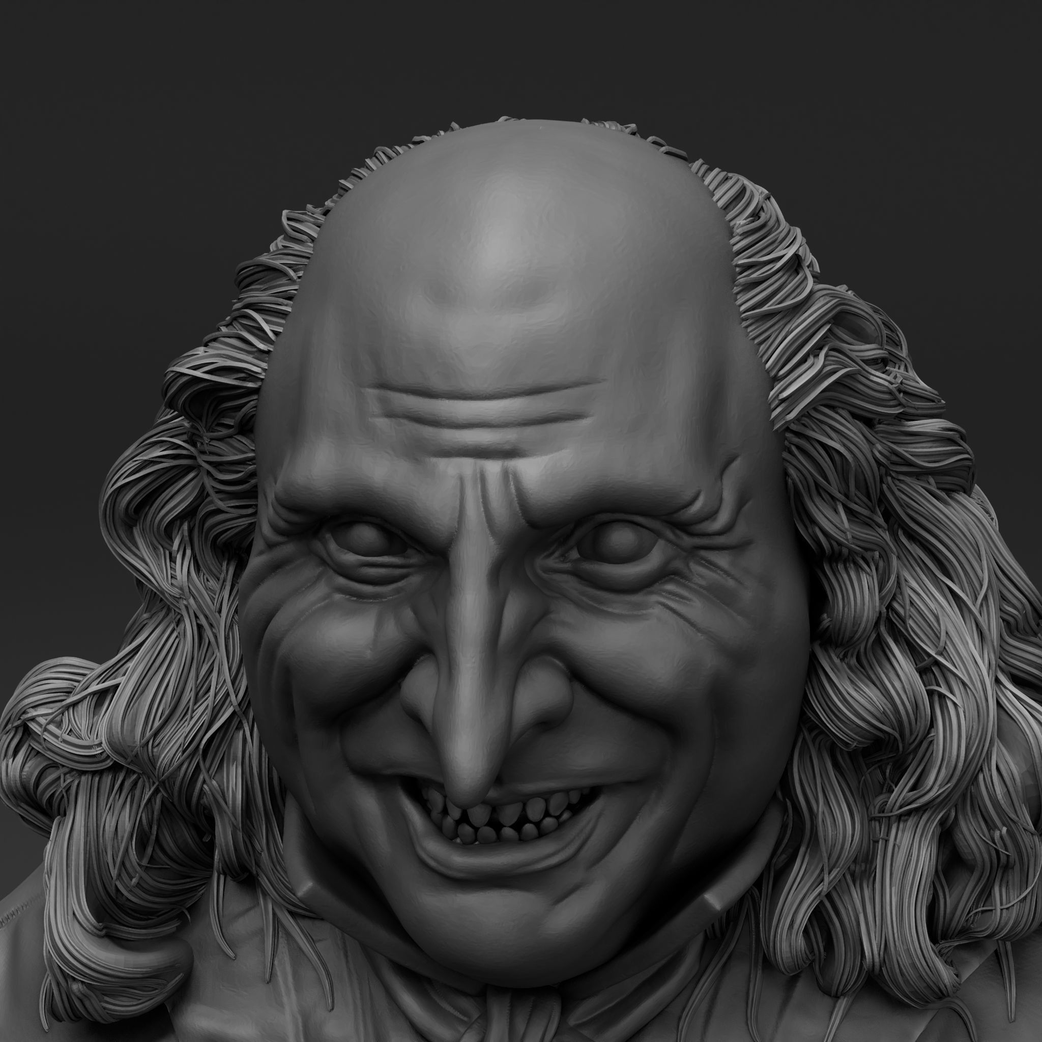 Wallpaper #IWf_EpMBSpphPi3-uv6w184 Danny Devito the Penguin Batman Returns 3D Model 3D Printable