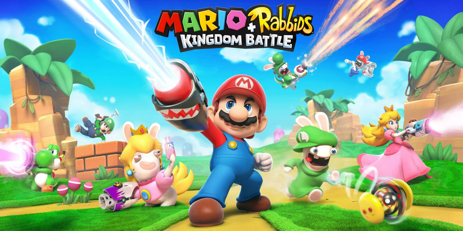 Wallpaper #TxntEI8BtGB6xQ78iGAF47 Mario Rabbids Kingdom Battle Nintendo Switch Games Nintendo