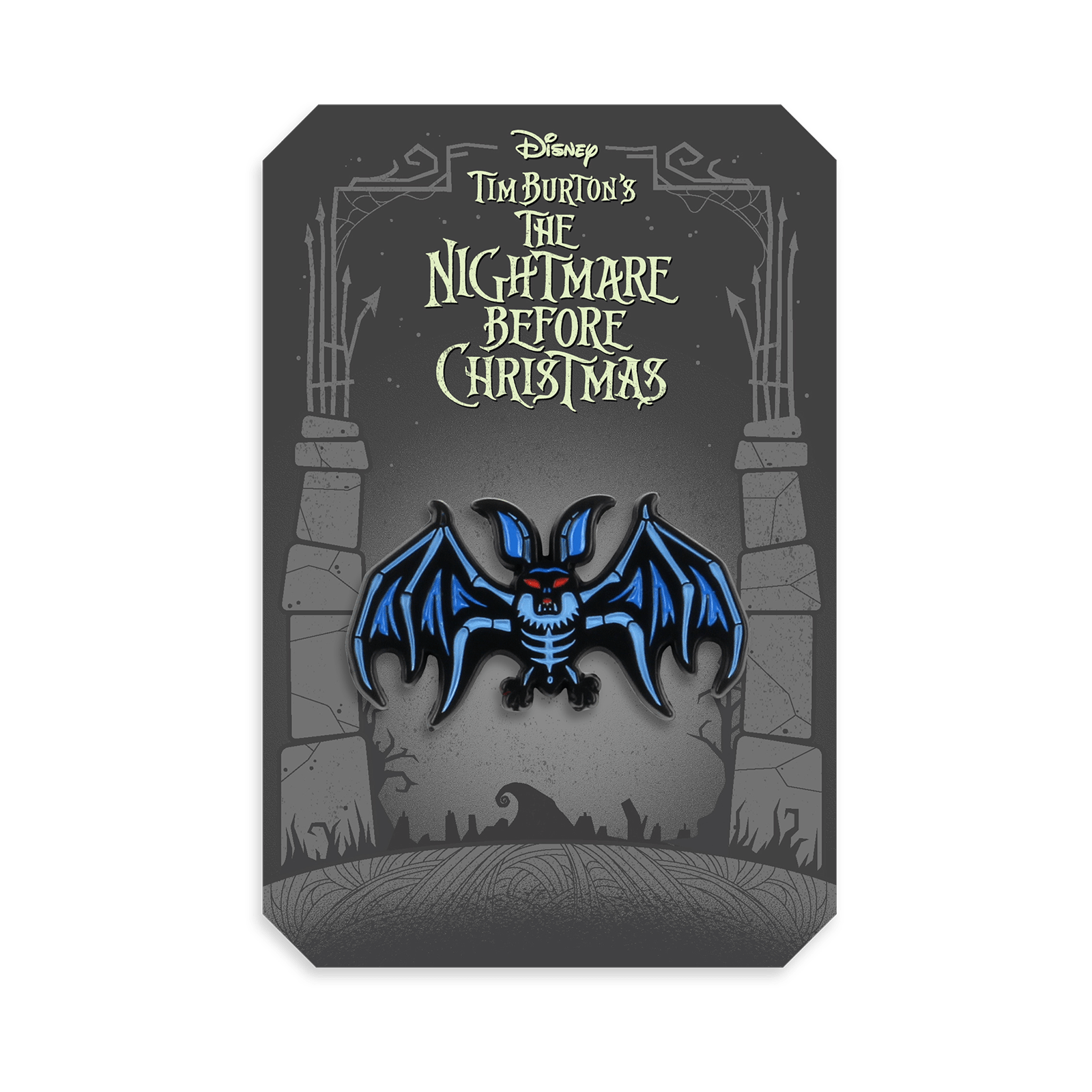 Wallpaper #r3KDMpMBX2lk1u3ogFrF324 The Nightmare Before Christmas Vampire Bat Enamel Pin Mondo