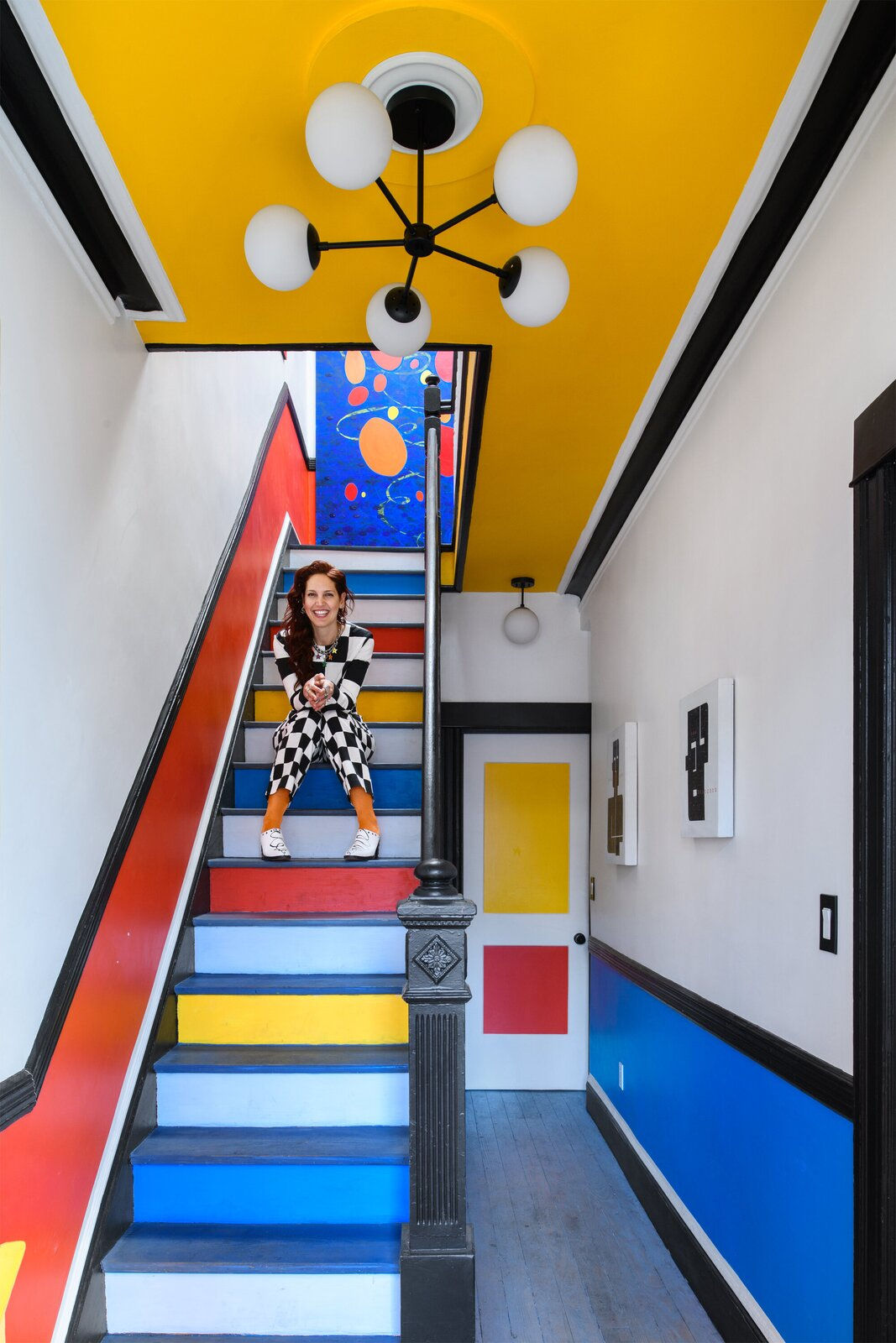 Wallpaper #QIf_MZMBPAdmKxa2_2NZ345 Photo 3 of 13 in a Brooklyn Artist Infuses Her 1000 Square Foot