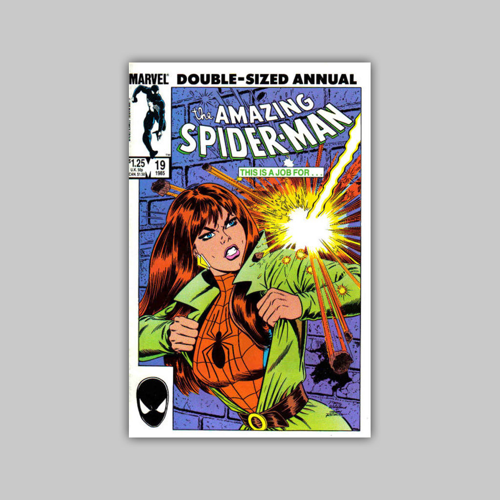 Wallpaper #3WfD_pIBSpphPi3-AKAQ295 Amazing Spider Man Annual 19 Vfnm 90 1985