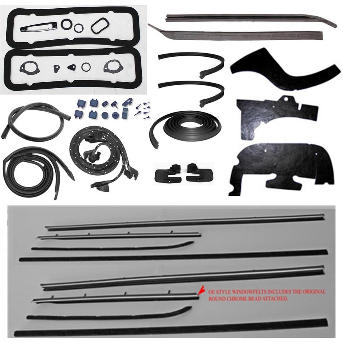 Wallpaper #qb2Do5cBxtB1RJ-K8Lid180 Complete Weather Stripping Kit 1968 Camarofirebird