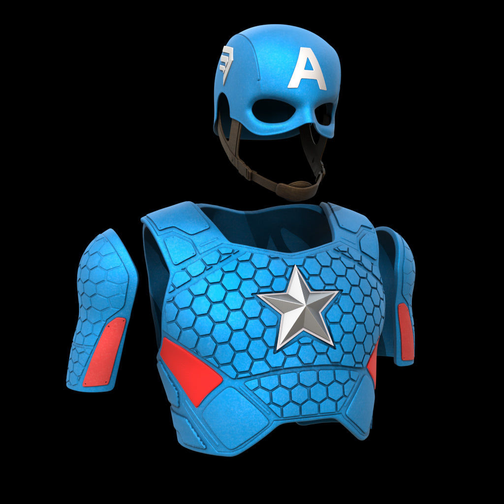 Wallpaper #ezGfNZMB5zzyi_yYjFdP3 Captain America Armor Stl Nikko Industries