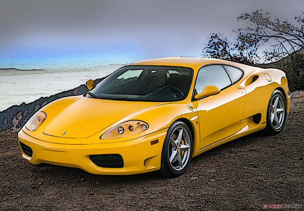 Wallpaper #7GgzG5MBSpphPi3-cB6k15 Ferrari 360 Modena 1999 Yellow with Case Diecast Car Images List