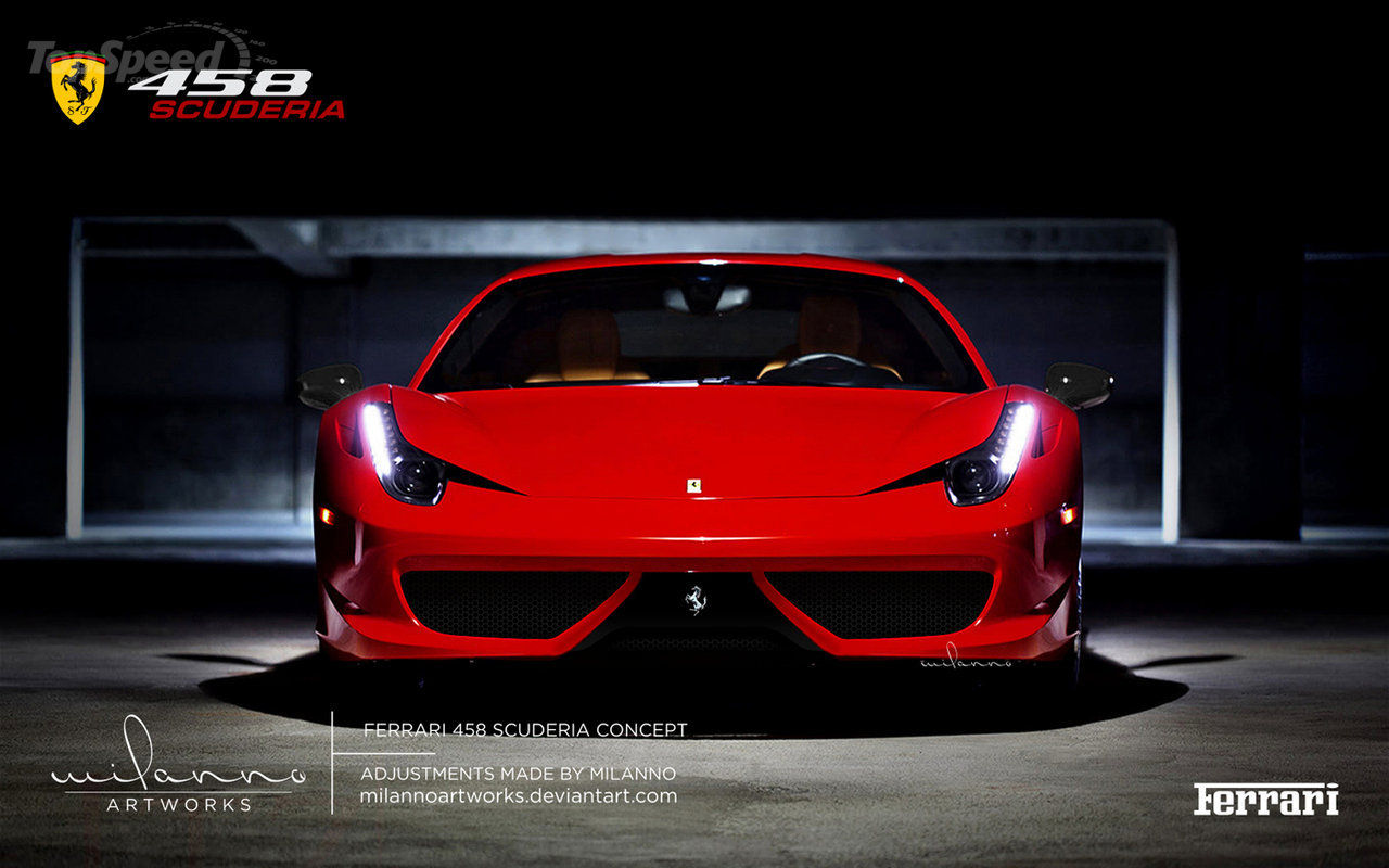 Wallpaper #8ndGJ5MB-pgBXx60VKRe324 Ferrari 458 Scuderia Wallpaper 1280x800 16755