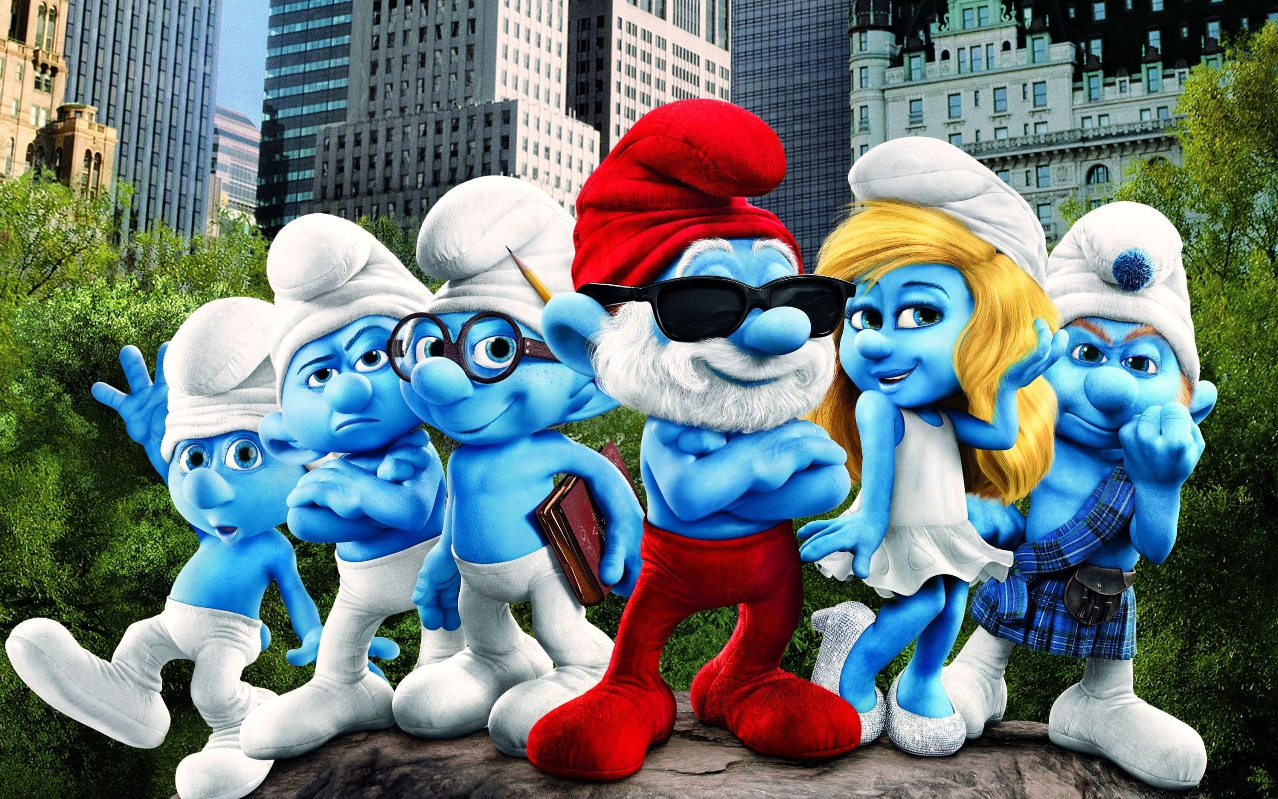 Wallpaper #kLiH2JIBJvJKYCmEZujO97 The Smurfs Wallpaper 2560x1600 76358