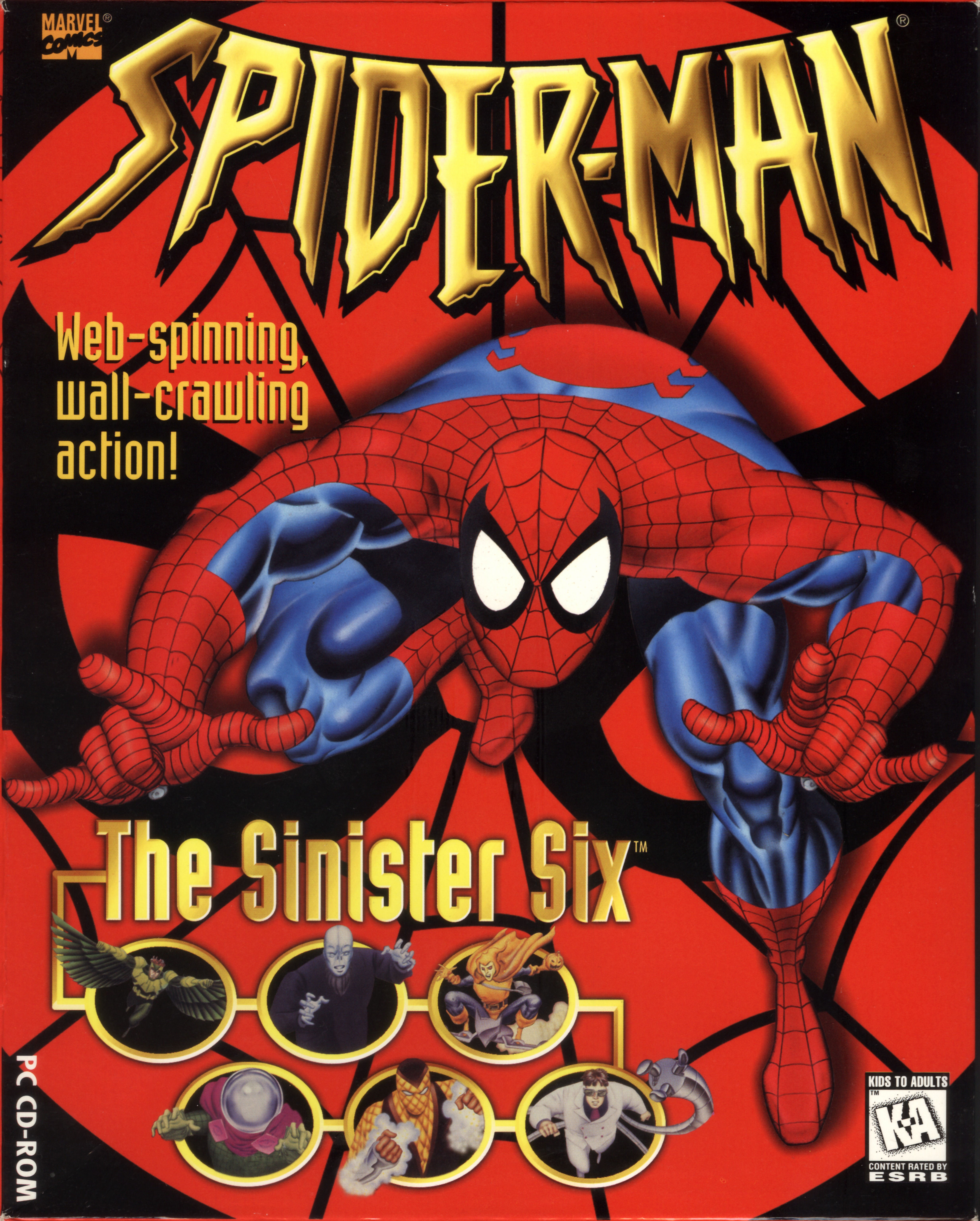 Wallpaper #ceb46 1920x1080 Spiderman vs Sinister Six Art Laptop Full HD 1080p HD 4K