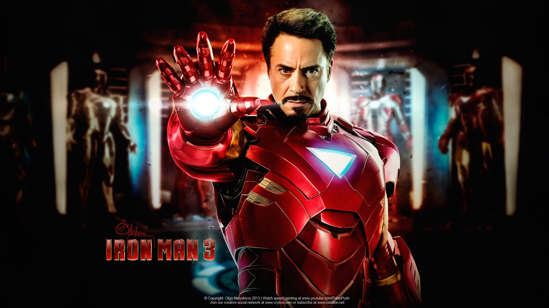 Wallpaper #LaWWOJMBVBiSkHCaEo7C293 Tony Stark Wallpaper 1920x1080