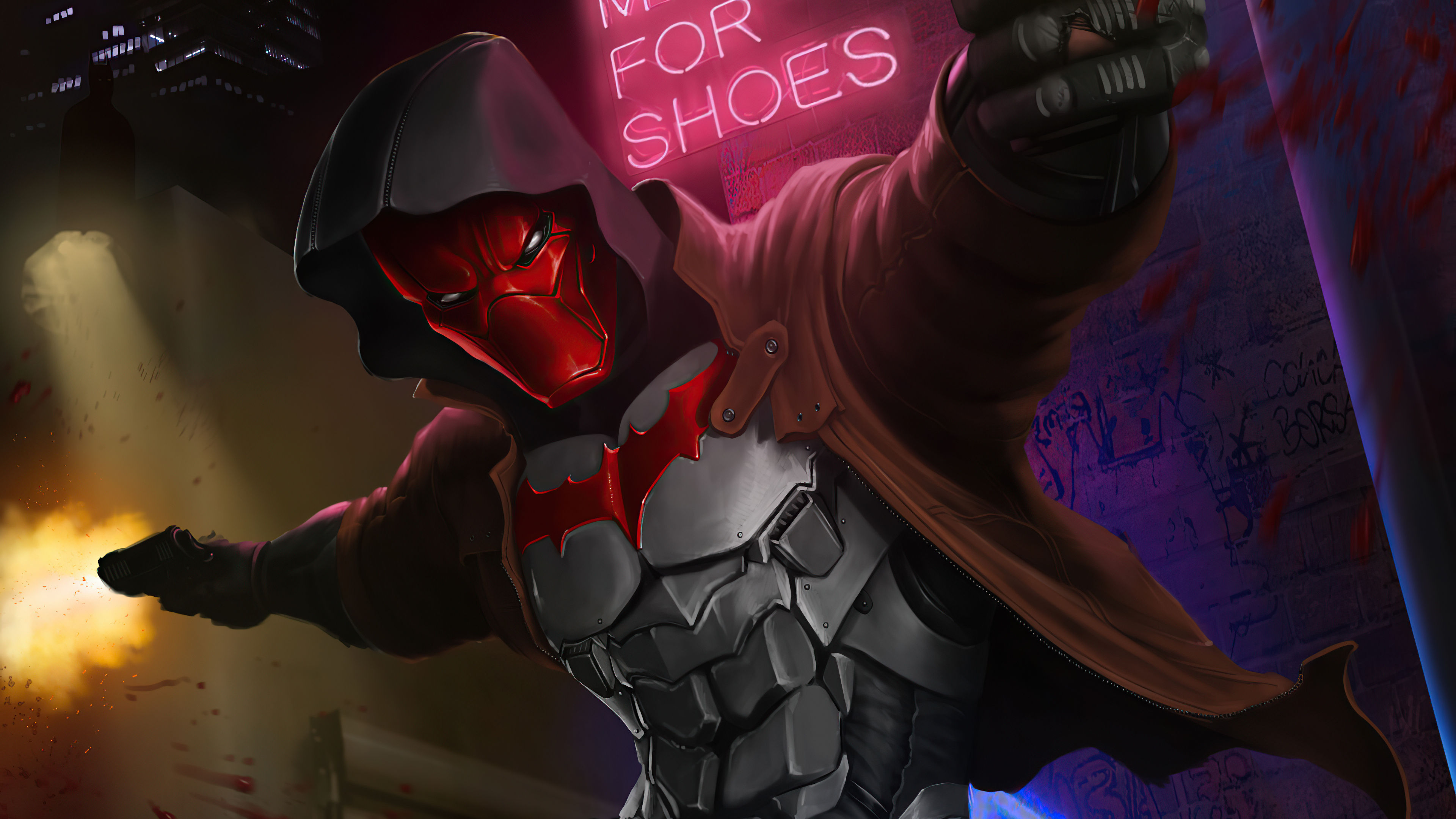 Wallpaper #ABqmUZMB1yWOL4qg0IJH63 Red Hood Logo Wallpaper