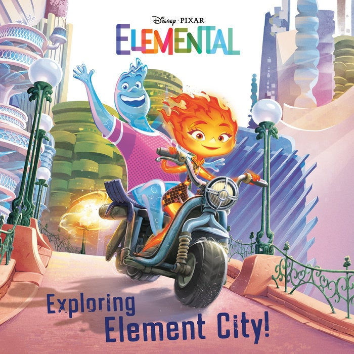 Wallpaper #VbjE2pIBJvJKYCmEX_M485 Exploring Element City Disneypixar Elemental Random House