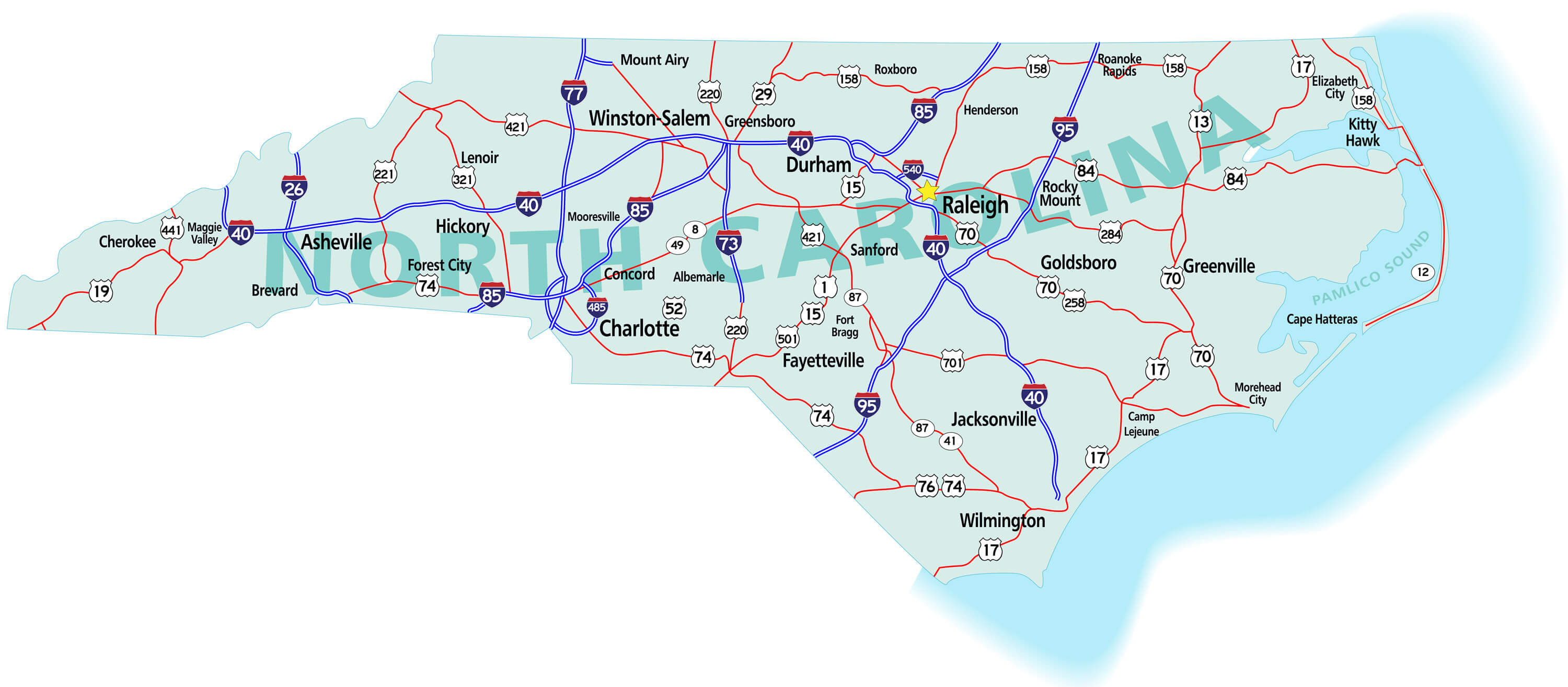 Wallpaper #nljPM5MBzN9vxX34OznC79 North Carolina Map Guide of the World