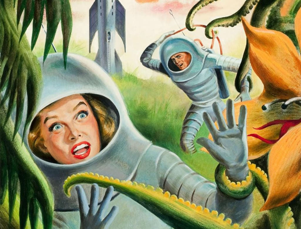 Wallpaper #TOqkVpMBlwTYPL18VRAh270 1950s Space Explorers the Animation