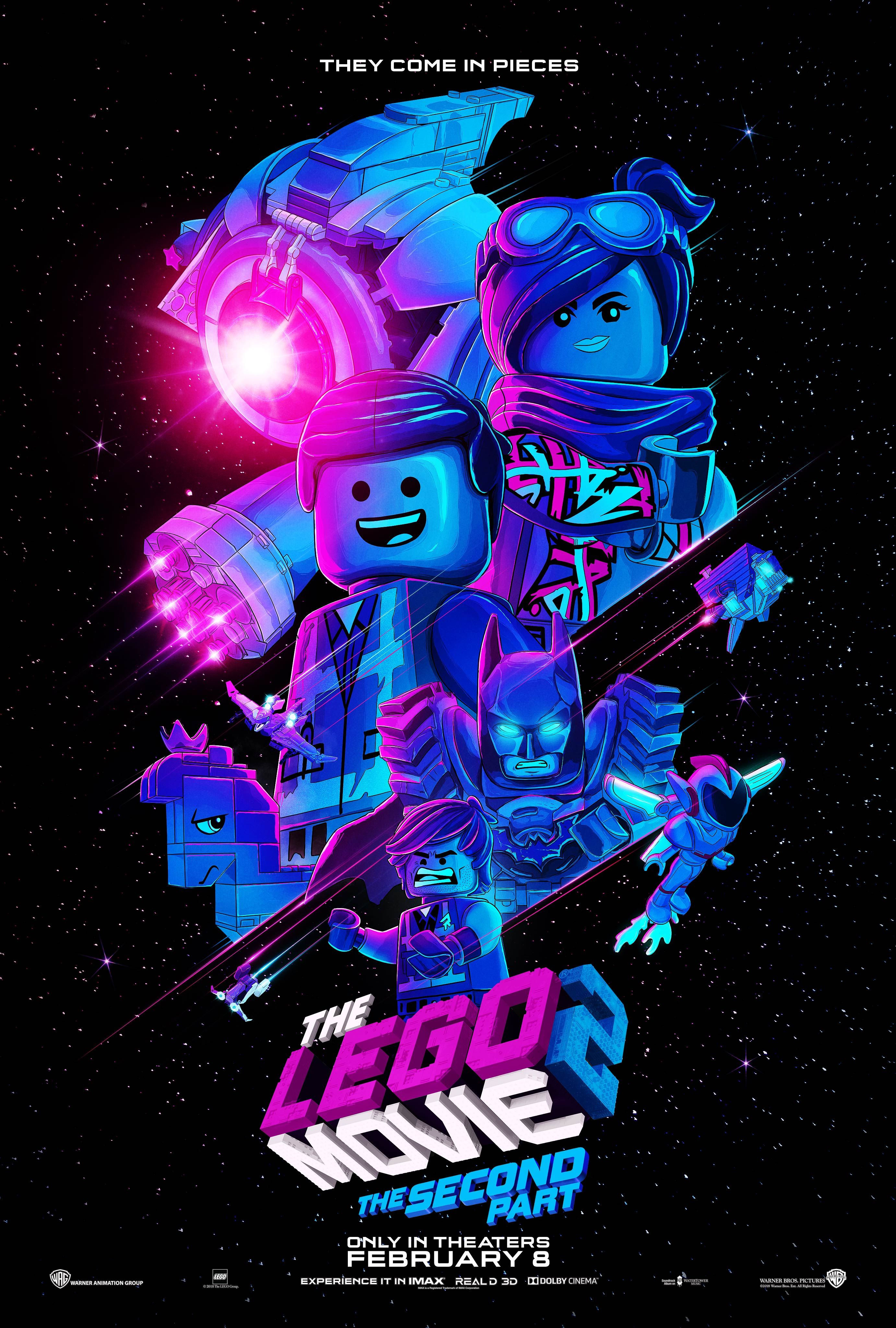 Wallpaper #K2de9JIBSpphPi3-y3rn26 The Lego Movie 2 Poster Has a Sweet Blacklight Effect Collider