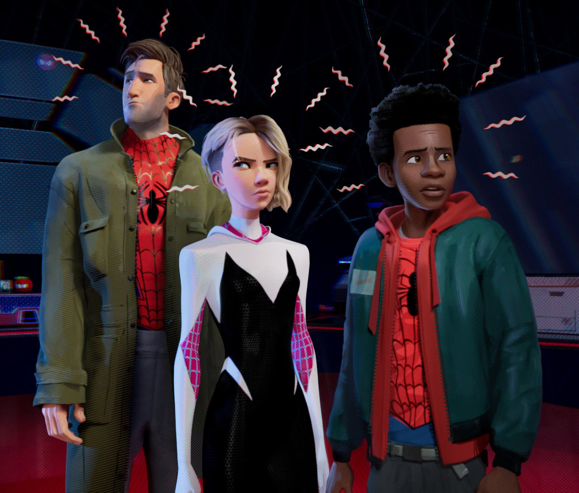 Wallpaper #k3QdxY4B_8f4nGFa9nCd47 Spider Man into the Spider Verse Image Reveals Costume Variants Collider