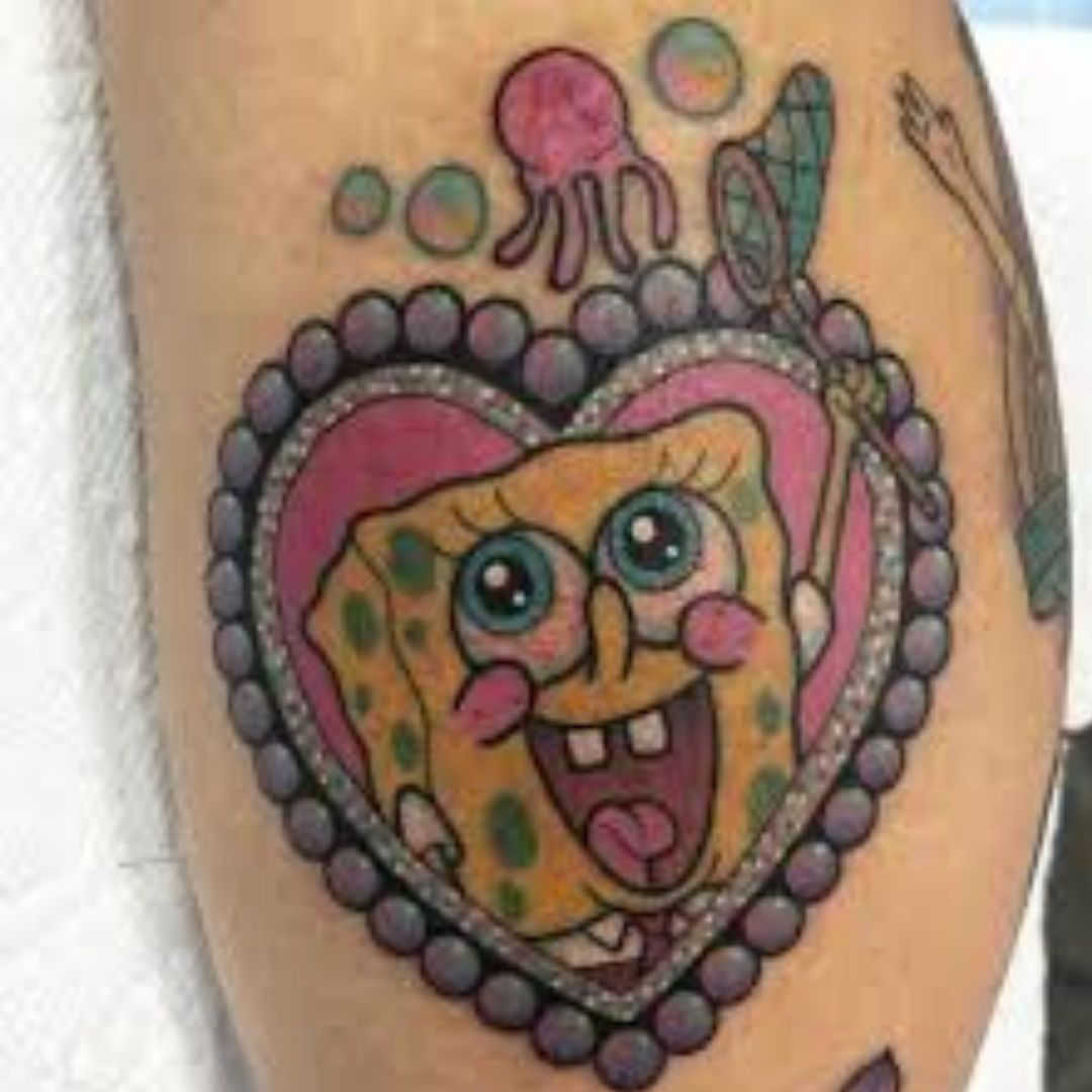 Wallpaper #_DF3NZMB5zzyi_yYnlbF106 10 Tattoos Inspired by Spongebob Squarepants