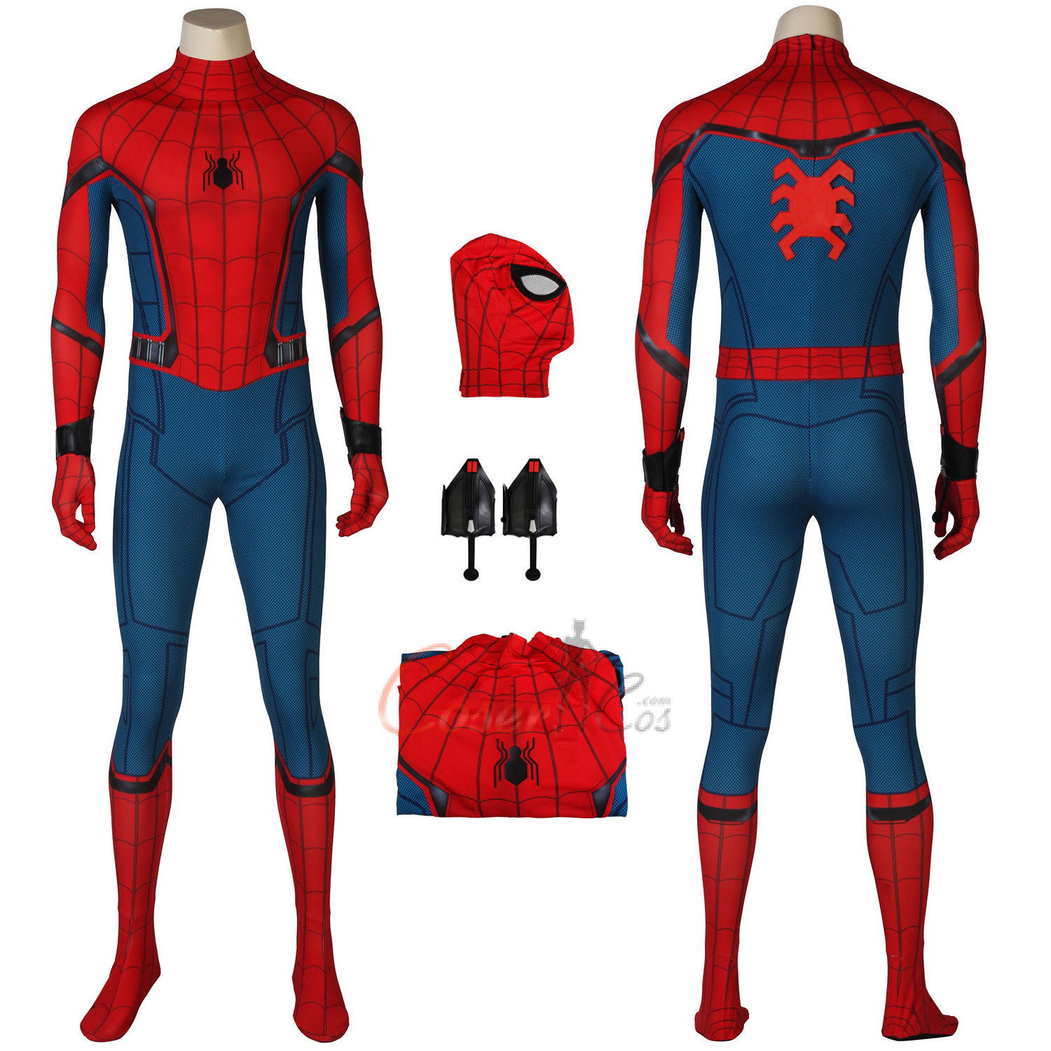 Wallpaper #2Wi_HpMBSpphPi3-dSno76 Spider Man Costume Spider Man Homecoming Cosplay Peter Parker Full Set