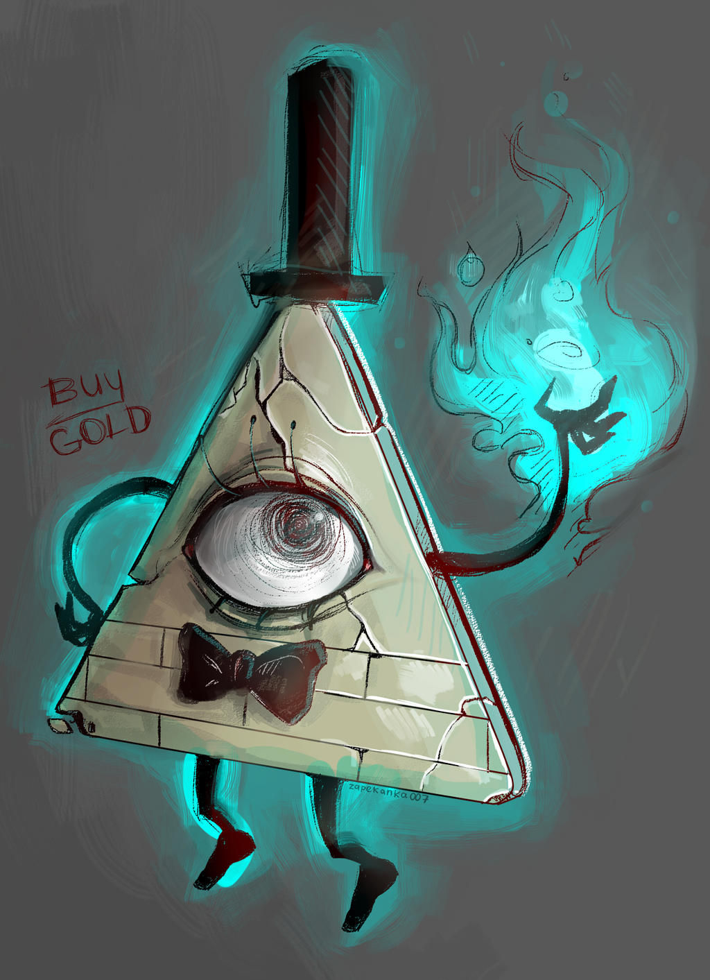 Wallpaper #yGeGApMBSpphPi3-qq-c10 Bill Cipher by Zapekanka on Deviantart