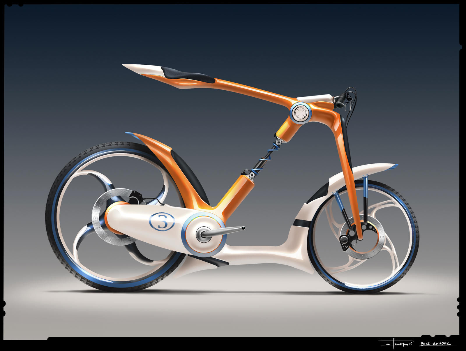 Wallpaper #MH2f9I4Bnwiau_P6UBDO6 Sci Fi Bike Render by Zakforeman on Deviantart