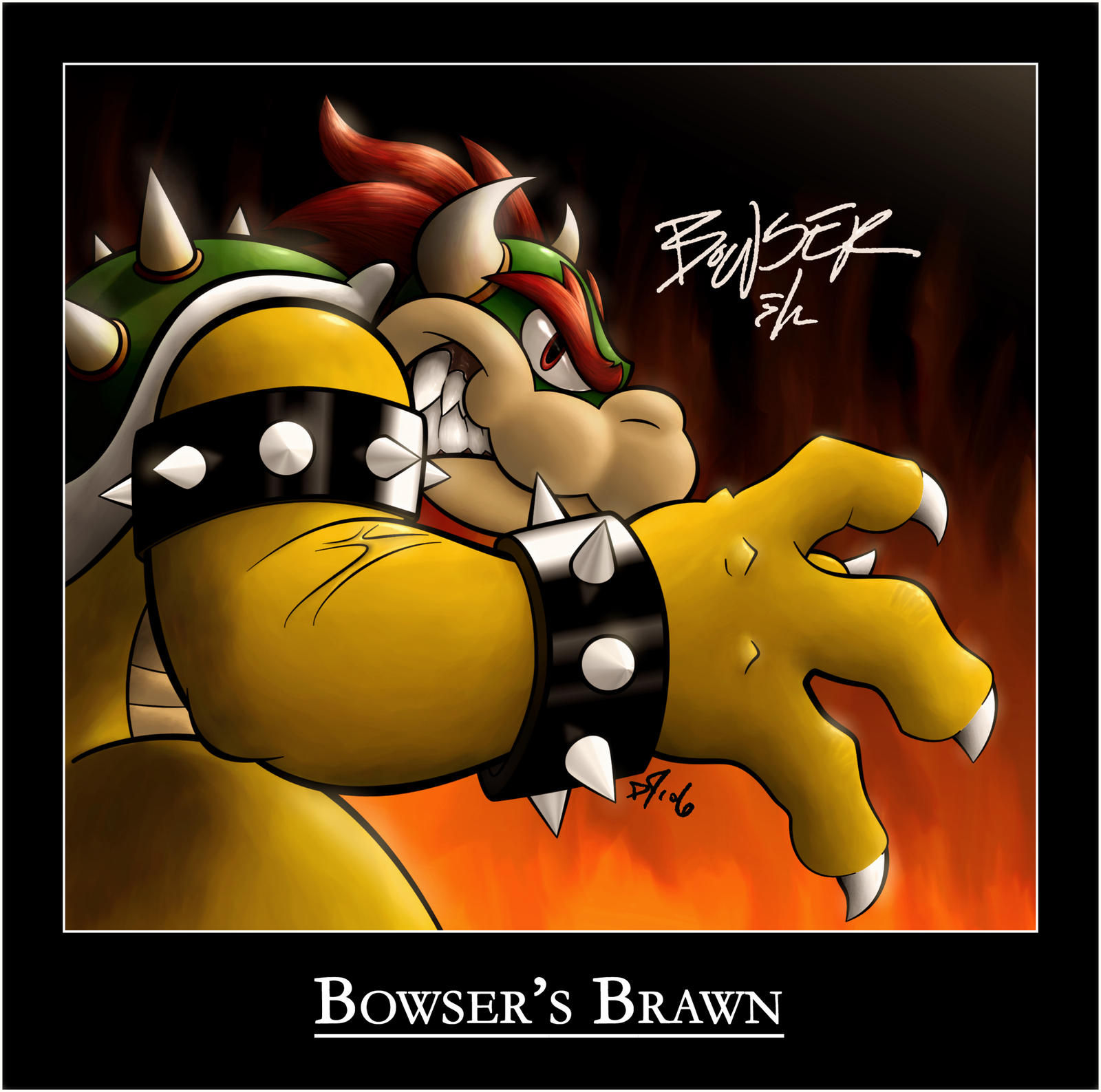 Wallpaper #8c6vJZMB71dOy6JZMRQu156 Bowsers Brawn by Harry64 on Deviantart