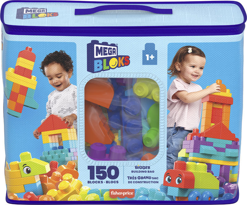 Wallpaper #634d6 Mega Bloks First Builders Big Building Bag with Big Building Blocks