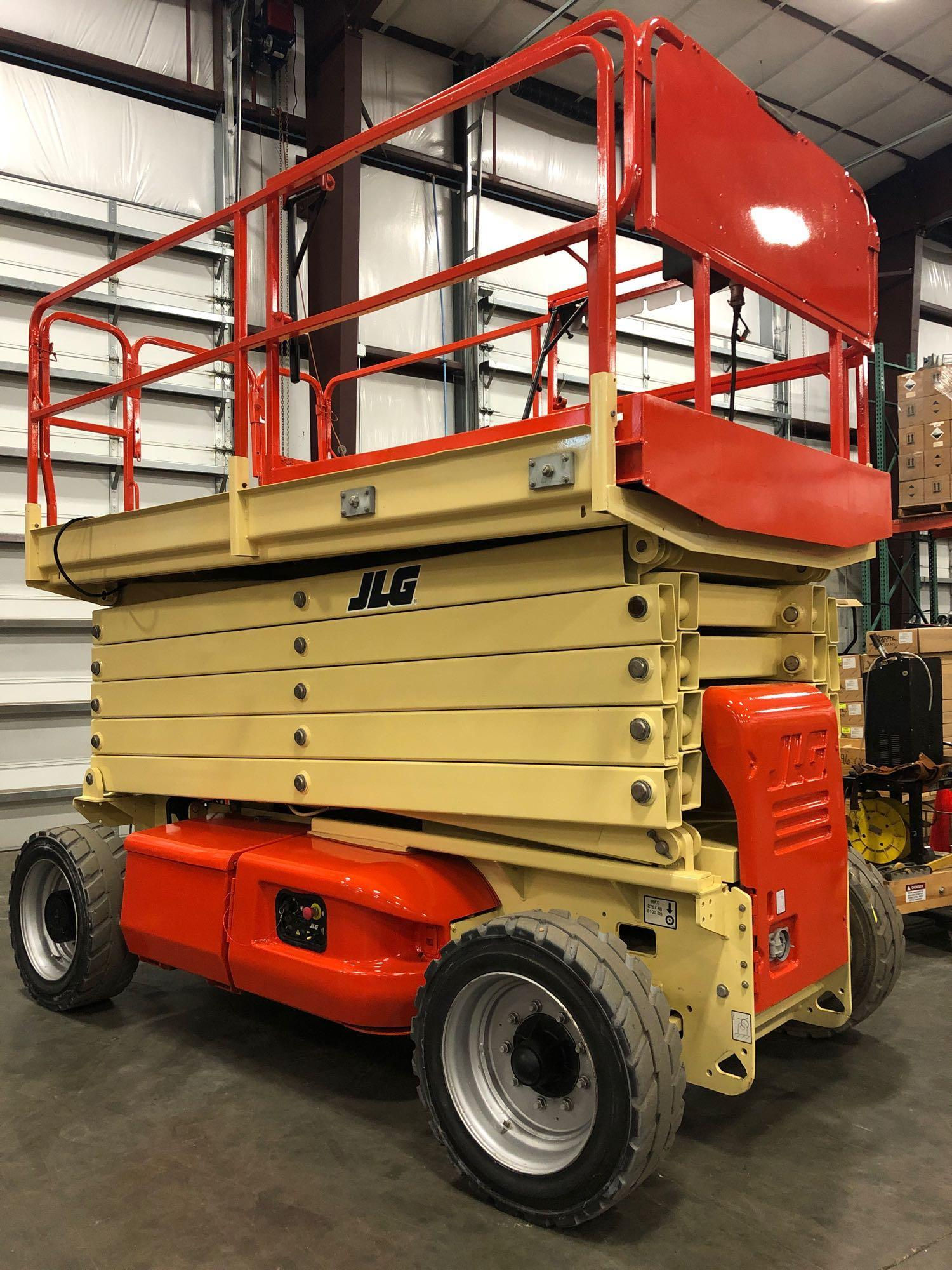 Wallpaper #T200apcBycdYOYFT0XEb163 2012 Jlg Electric Scissor Lift Model 4069 Le 40 Platform Height 800
