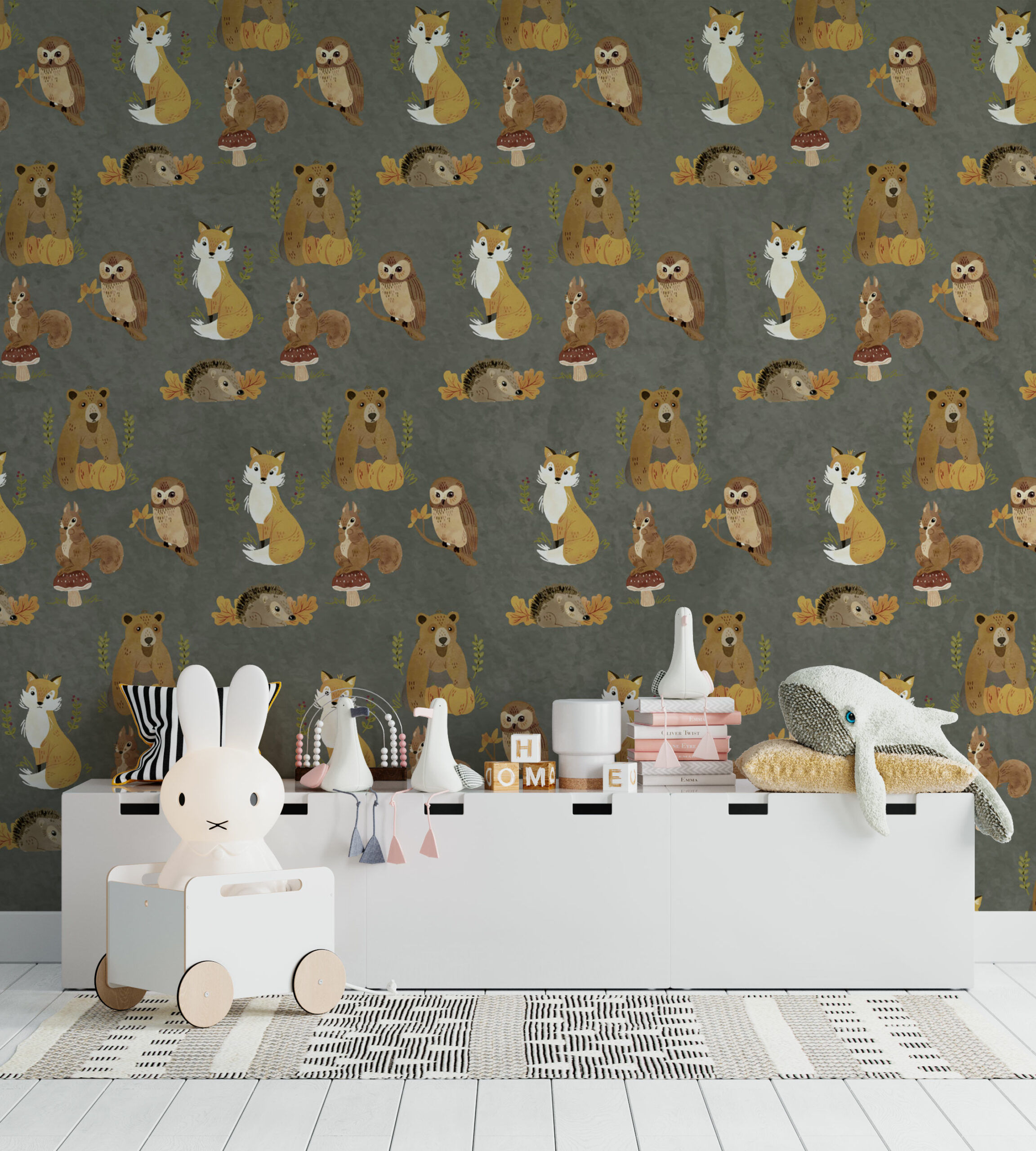 Wallpaper #QGeB6JIBSpphPi3-zz1j169 Deep Forest Abstract Wall Murals Deco Wallpaper
