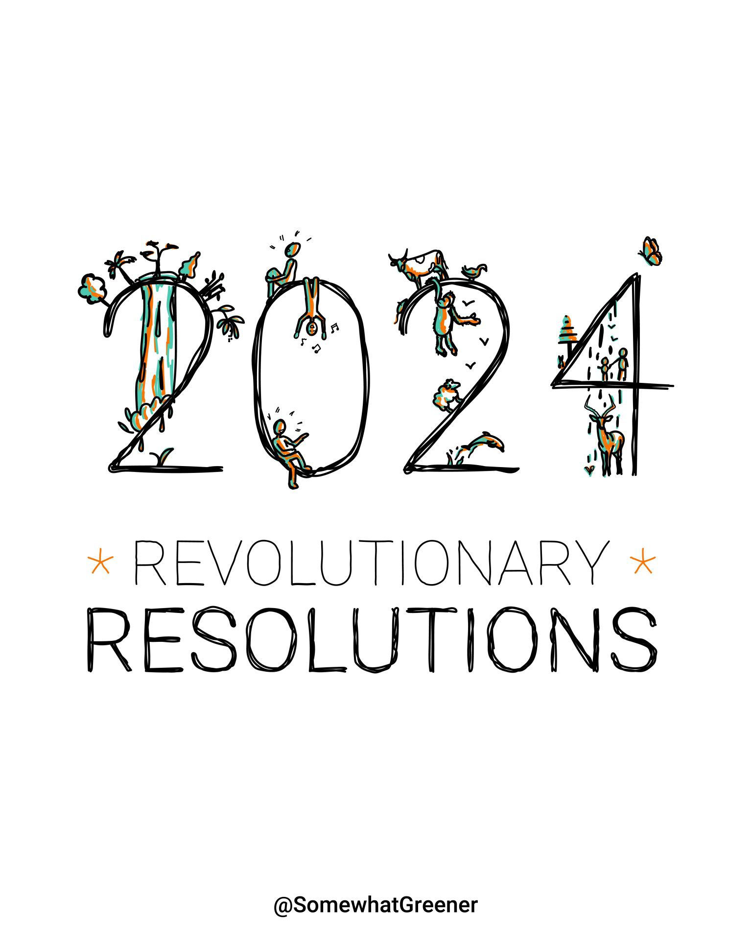 Wallpaper #zWco_ZIBSpphPi3-xppn203 24 Revolutionary Revolutions for 2024 Somewhat Greener
