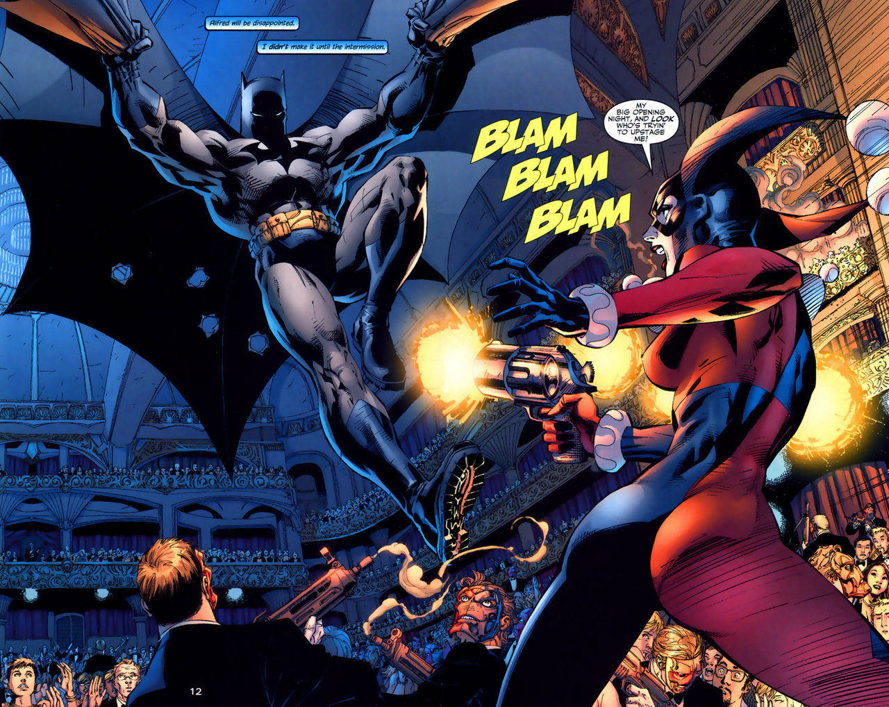 Wallpaper #9n1N8I4Bnwiau_P6IwWm45 Batman vs Harley Quinn Comic Art Community Gallery of Comic Art