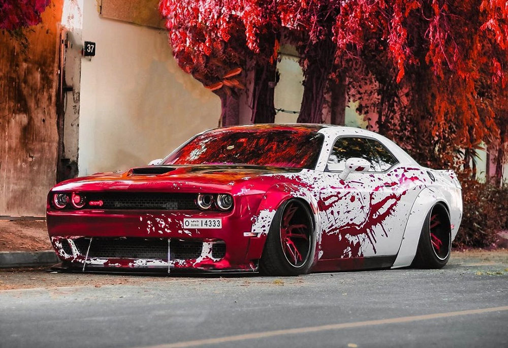 Wallpaper #f7jg15IBJvJKYCmEq-UZ320 Wicked Challenger Hellcat Gives New Meaning to Crowd Killer
