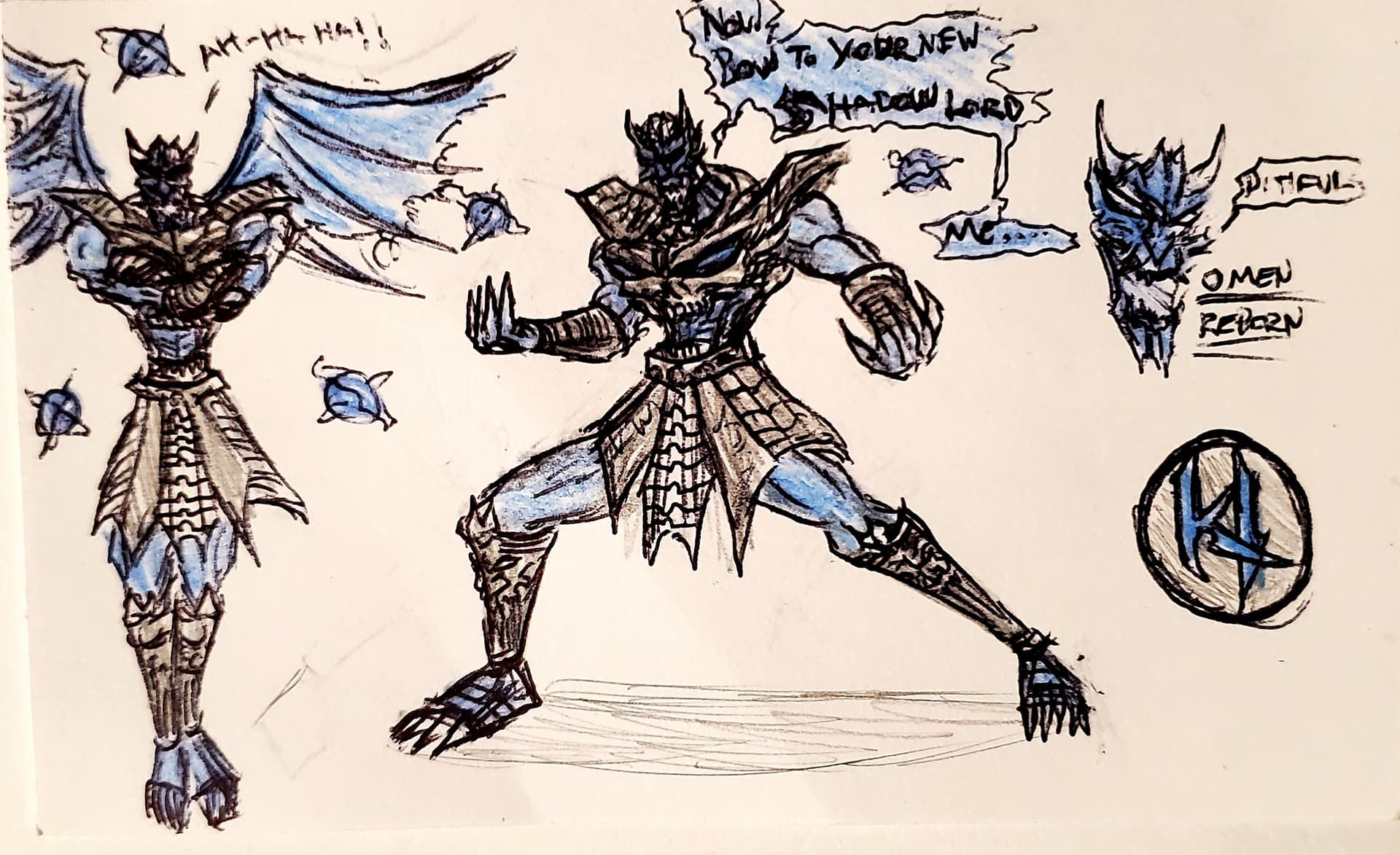 Wallpaper #FWcZA5MBSpphPi3-VLJA18 Omen Alternate Costume Sketch Idea Artwork Videos Killer