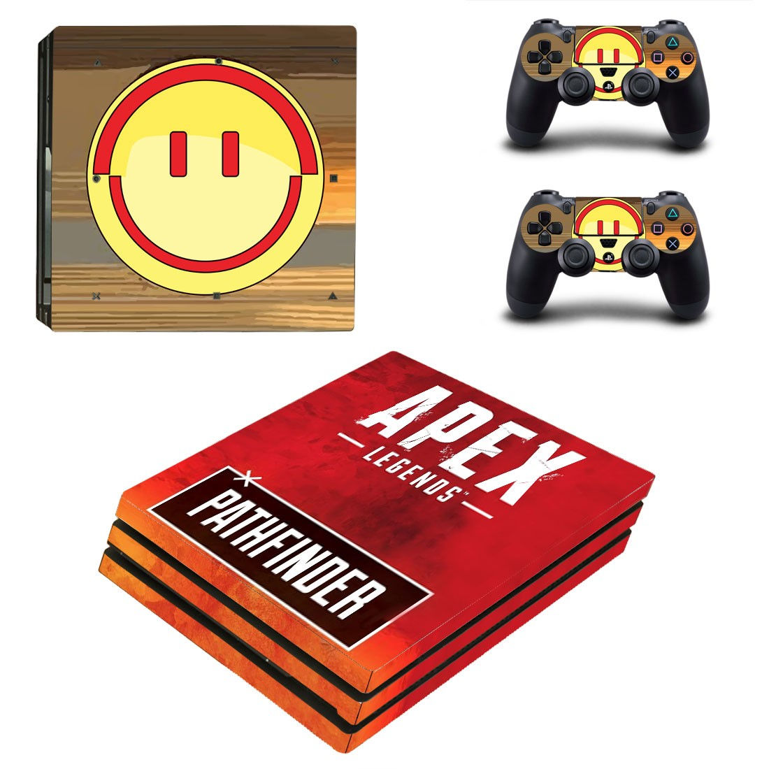 Wallpaper #iZ1QZJcBkAG5jTCHXbAz188 Apex Legends Decal Skin for PS4 Pro Console and 2 Controllers