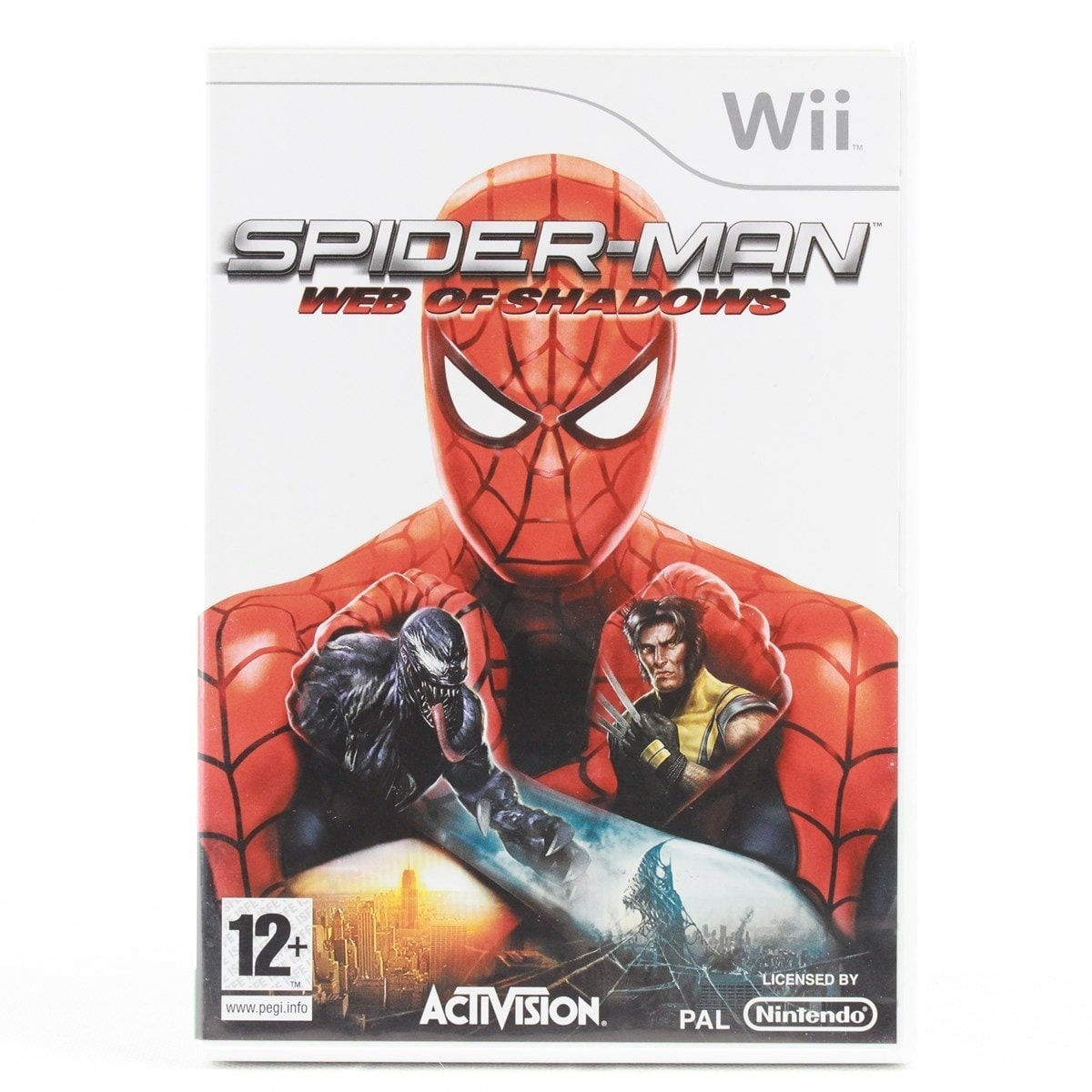 Wallpaper #3hnJJY8BtGB6xQ785oZC11 Spider Man Web of Shadows Nintendo Wii Wts Retro