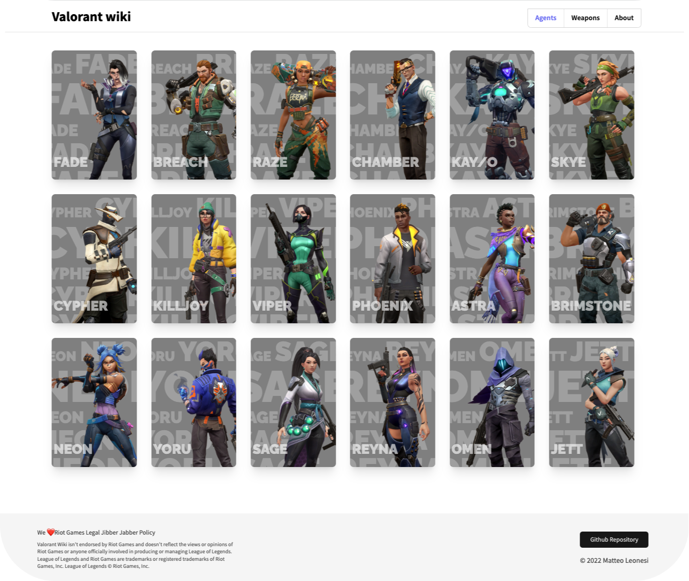 Wallpaper #Ixn8FI8BtGB6xQ78Kmow54 A Valorant Wiki Where Users Can Check Informations and Meet Other Players
