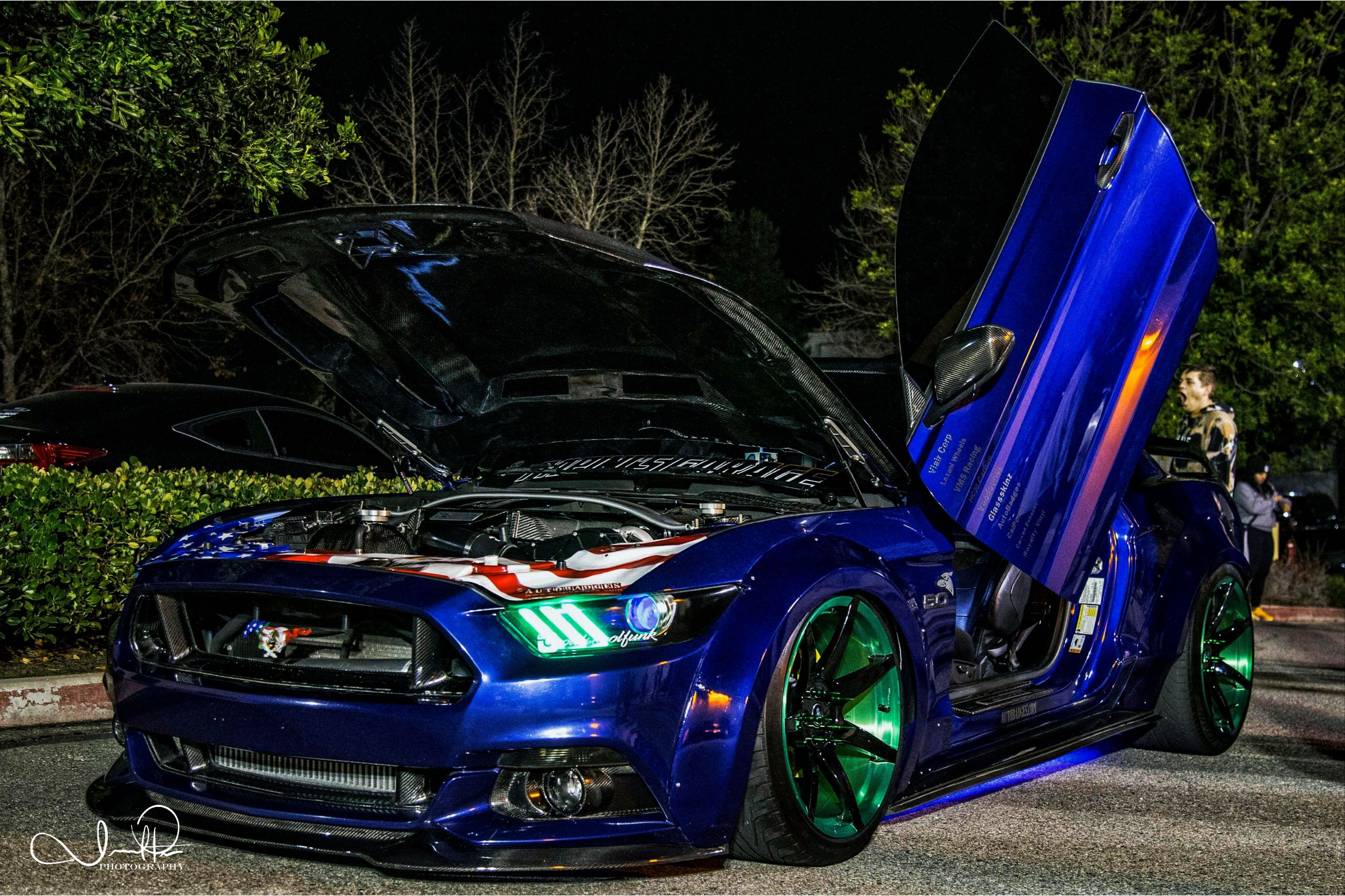Wallpaper #OxmjB48BtGB6xQ78JlfB3 Widebody Bagged Mustang GT Gets Completed with the Project 6gr 7 Seven