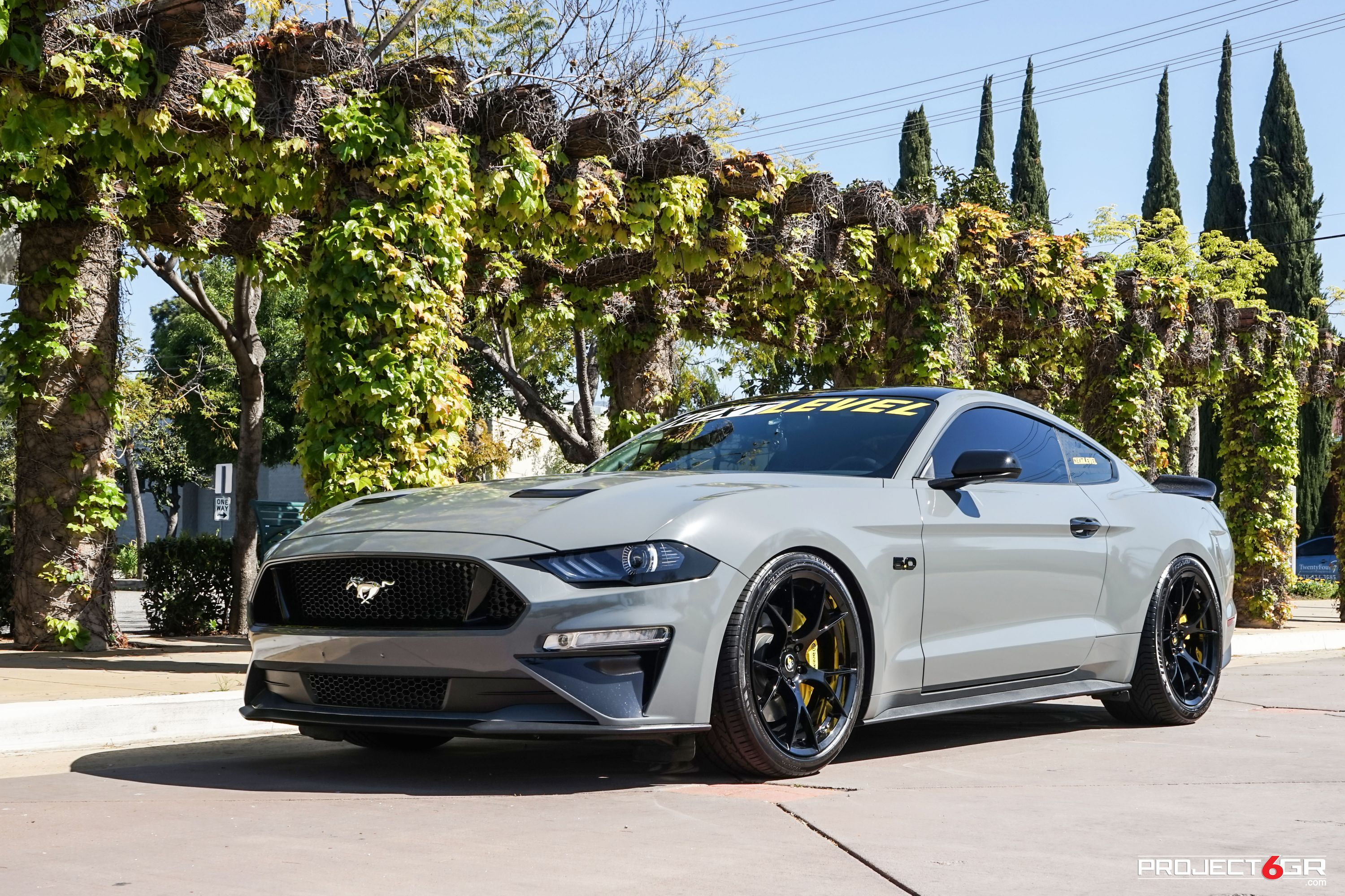 Wallpaper #q4IoQJMB0GiFKesMV8Cc69 Mustang GT Gets a New Destroyer Grey Wrap Sporting Project 6gr 10 Ten