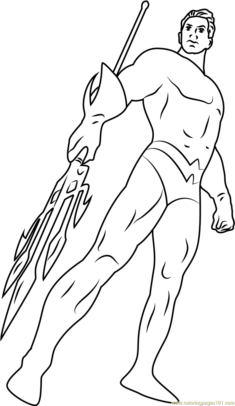 Wallpaper #909c6 Aquaman Coloring Pages Free Coloring Pages Wonder Day Coloring