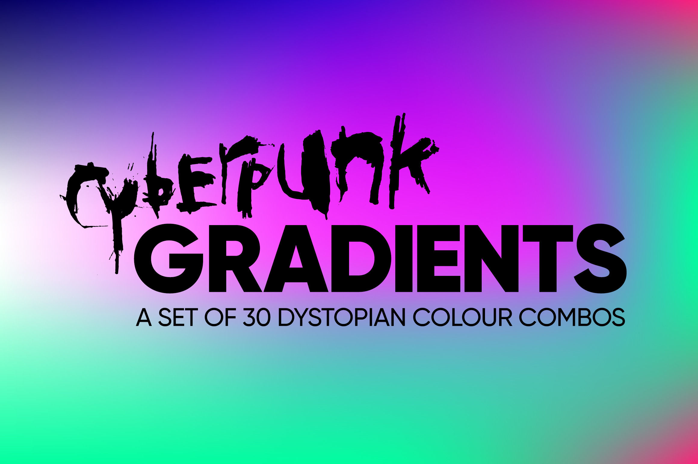 Wallpaper #k20raZcBycdYOYFT3nCL14 Cyberpunk Gradients a Gradient Add on by Mr Dodd Creative Market
